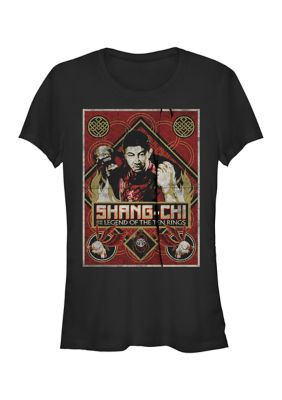 Marvel Women's Defiance Graphic T-Shirt, Black, Small