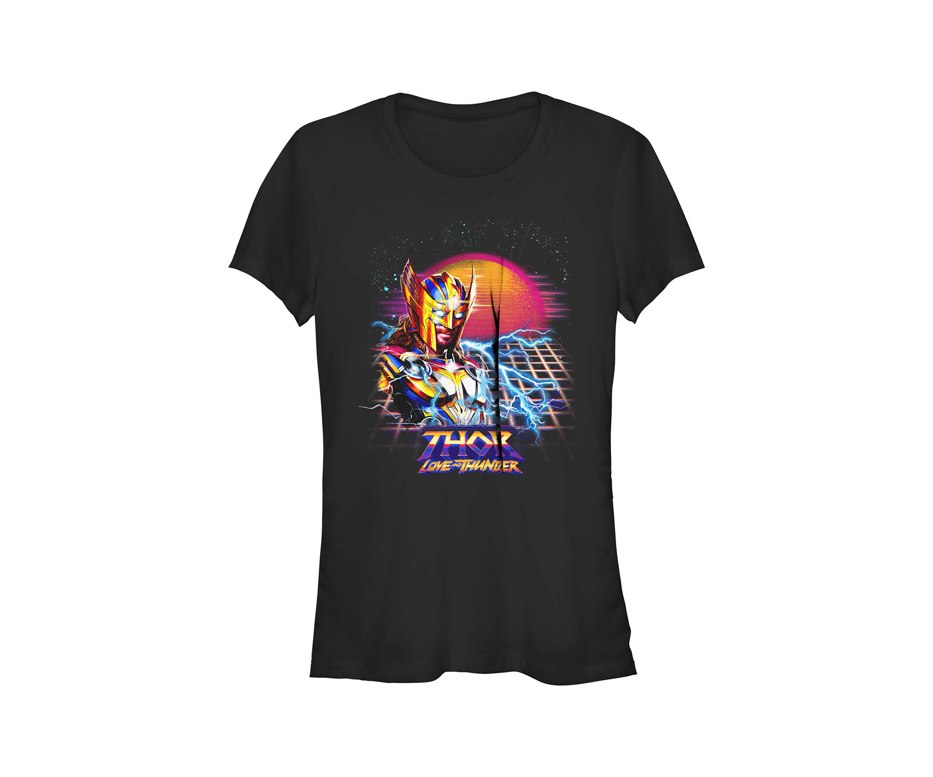 Synthwave Sunset Graphic T-Shirt