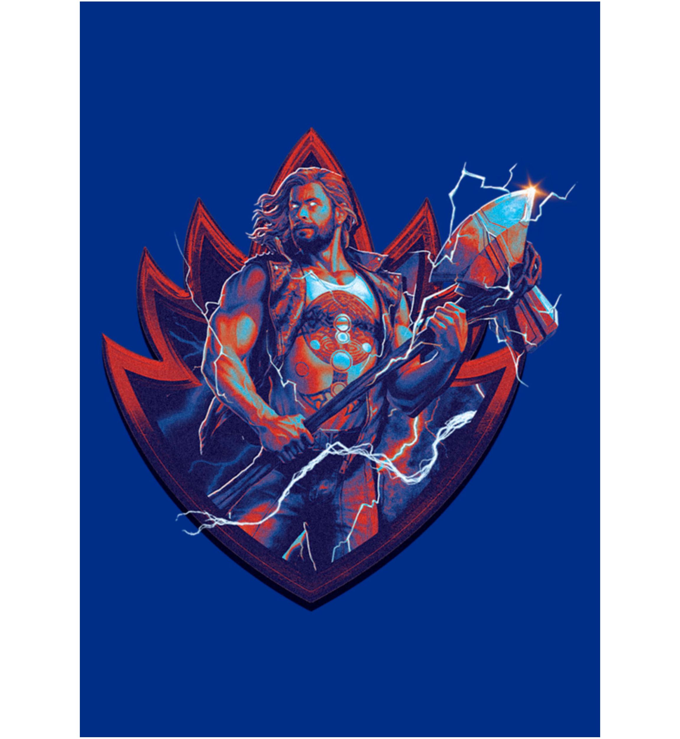 Guardian Thor Badge Graphic T-Shirt