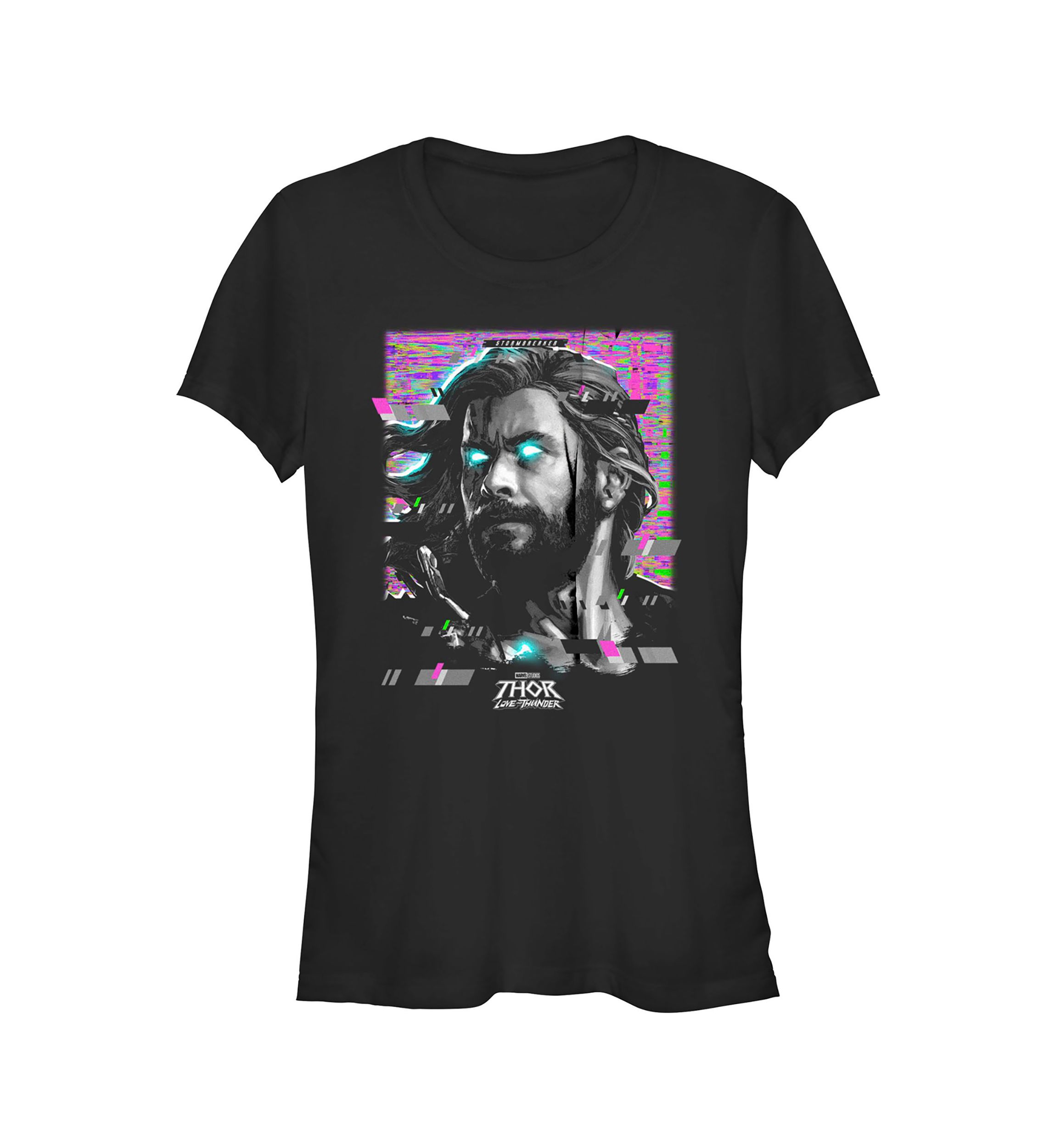 Glitch Thor Graphic T-Shirt