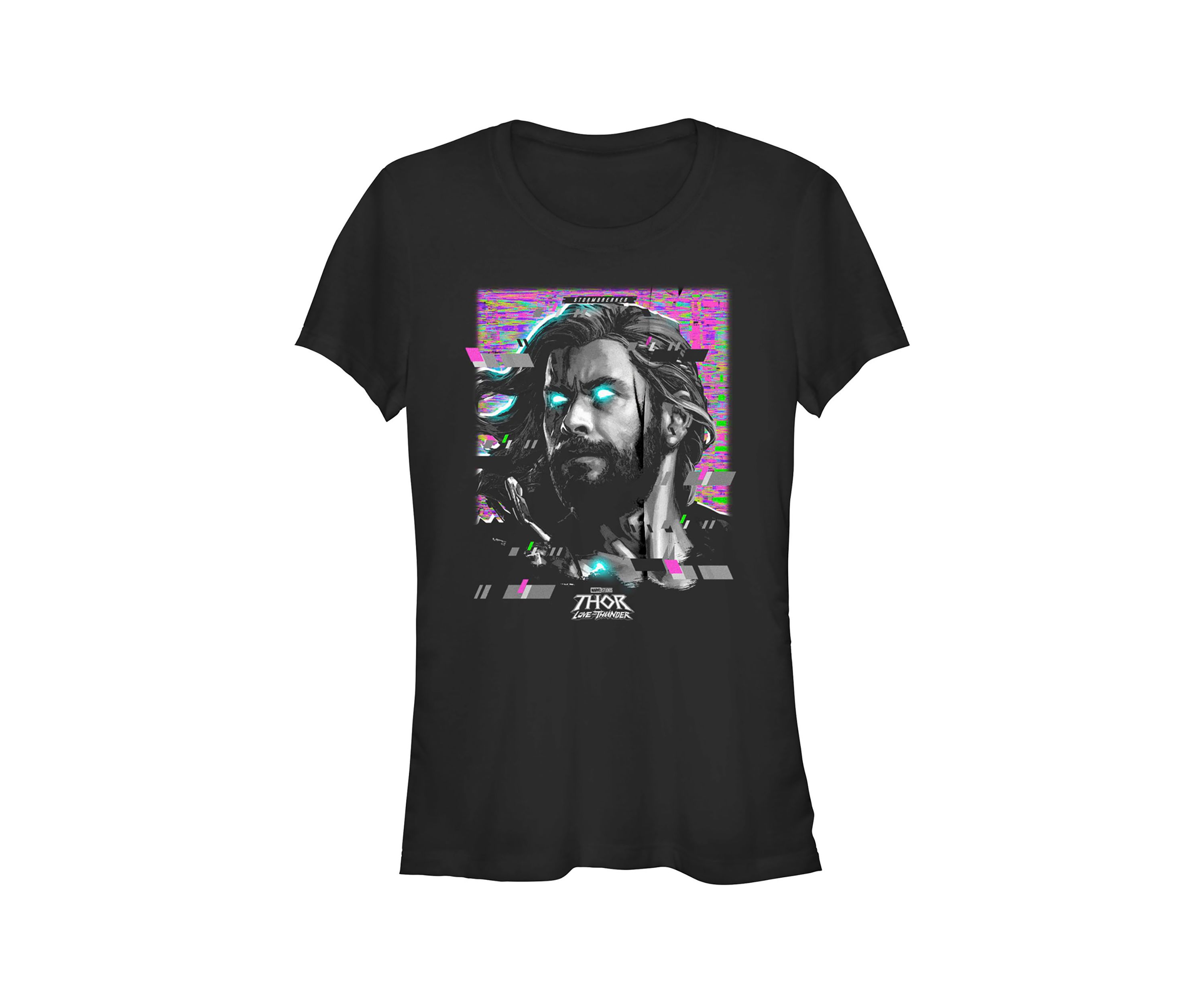 Glitch Thor Graphic T-Shirt