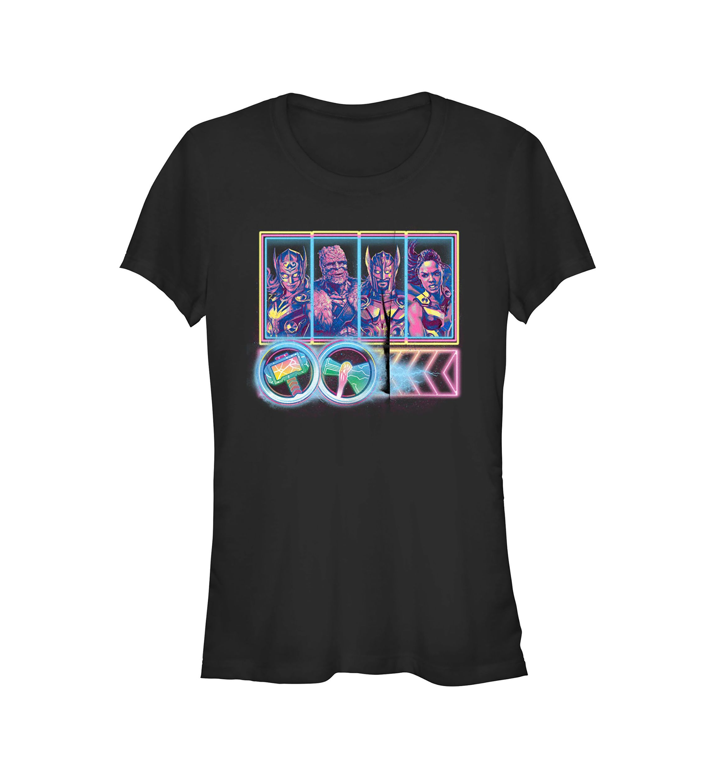 Neon Thunder Love Graphic T-Shirt