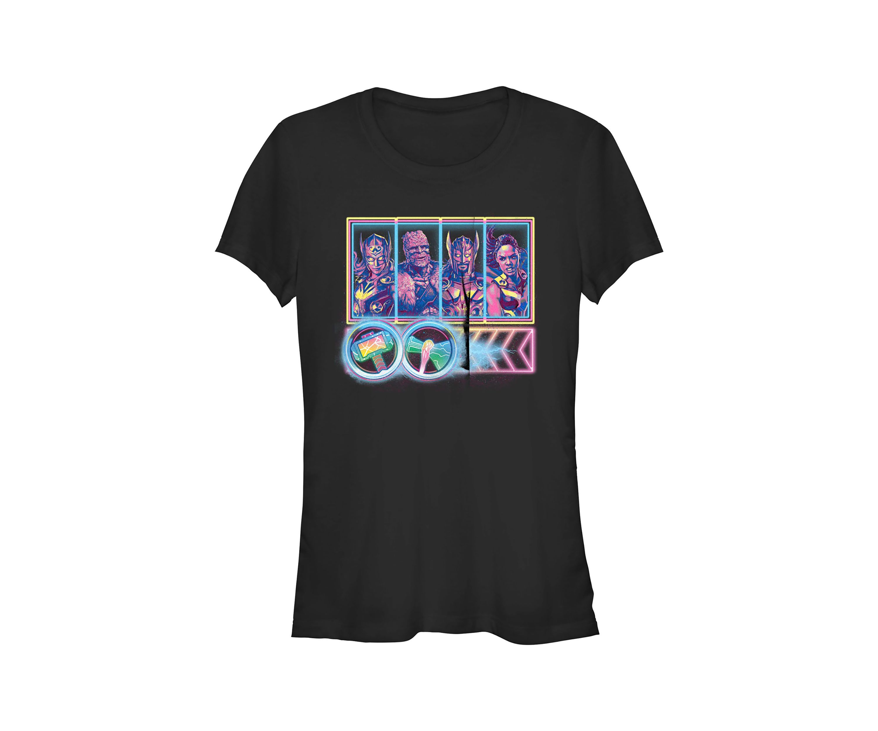Neon Thunder Love Graphic T-Shirt