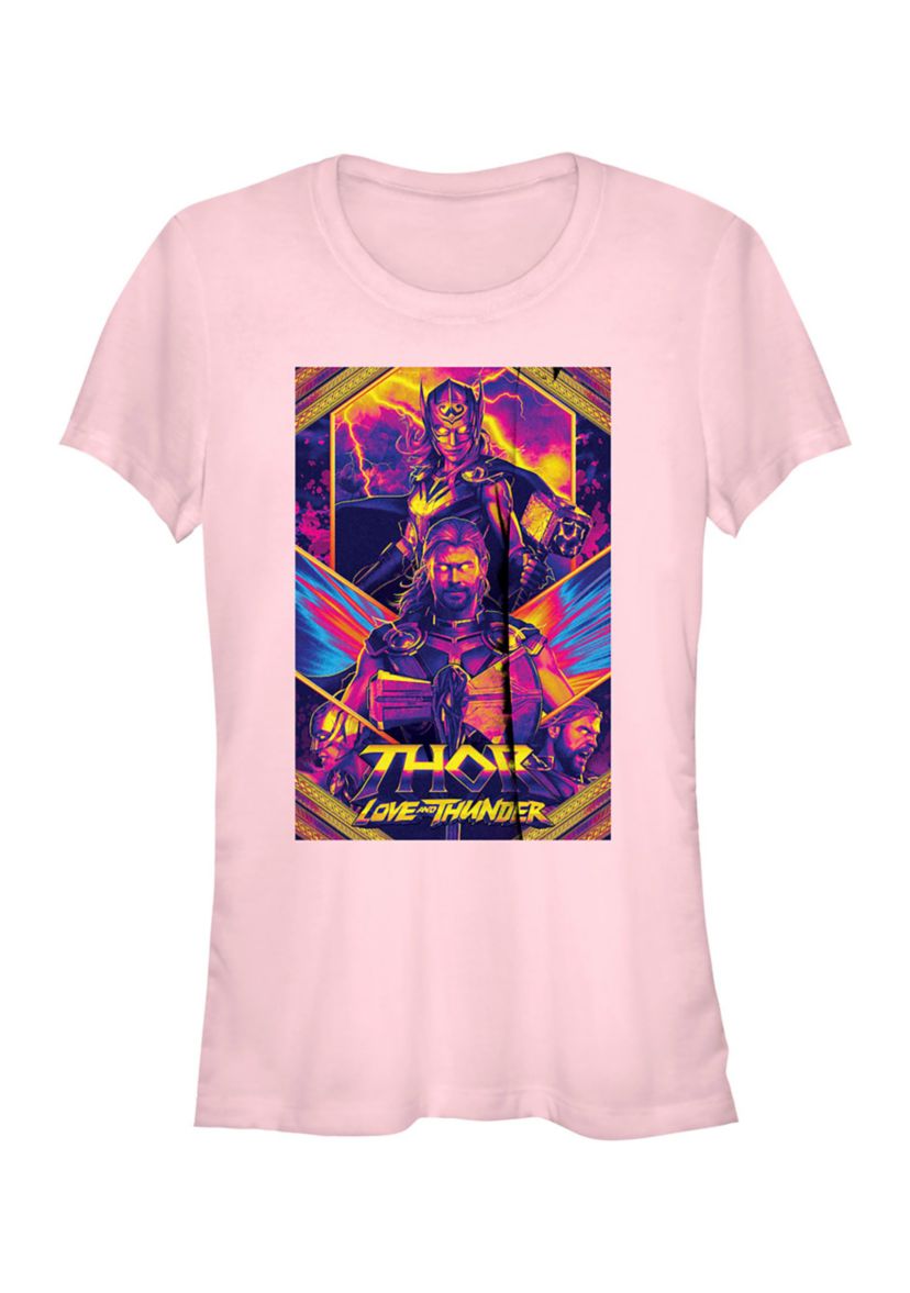 Neon Poster Graphic T-Shirt