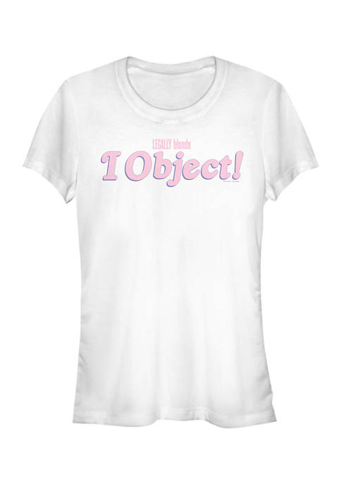 Legally Blonde Juniors I Object Graphic T-Shirt