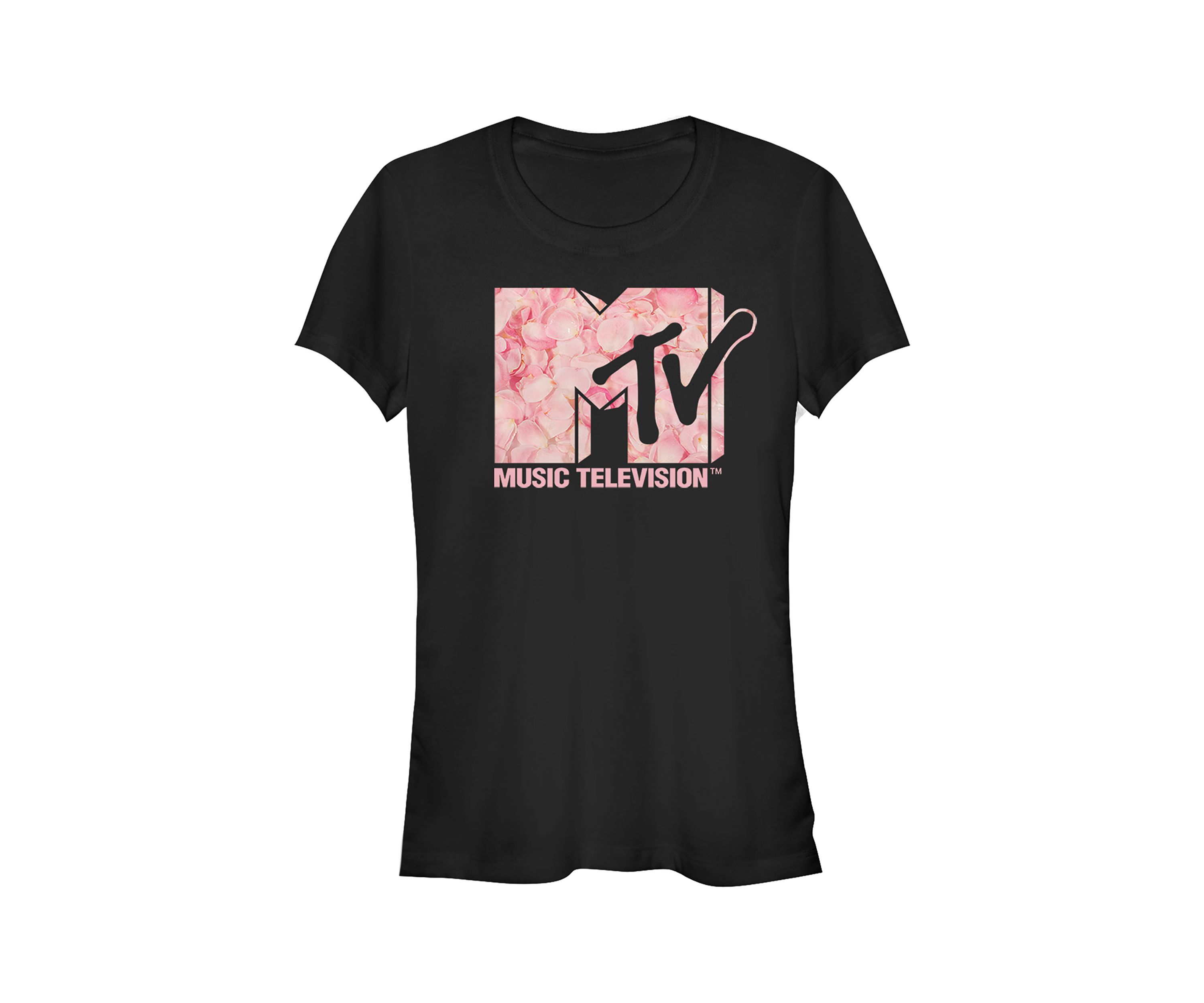 Juniors  Roses Are Pink T-Shirt
