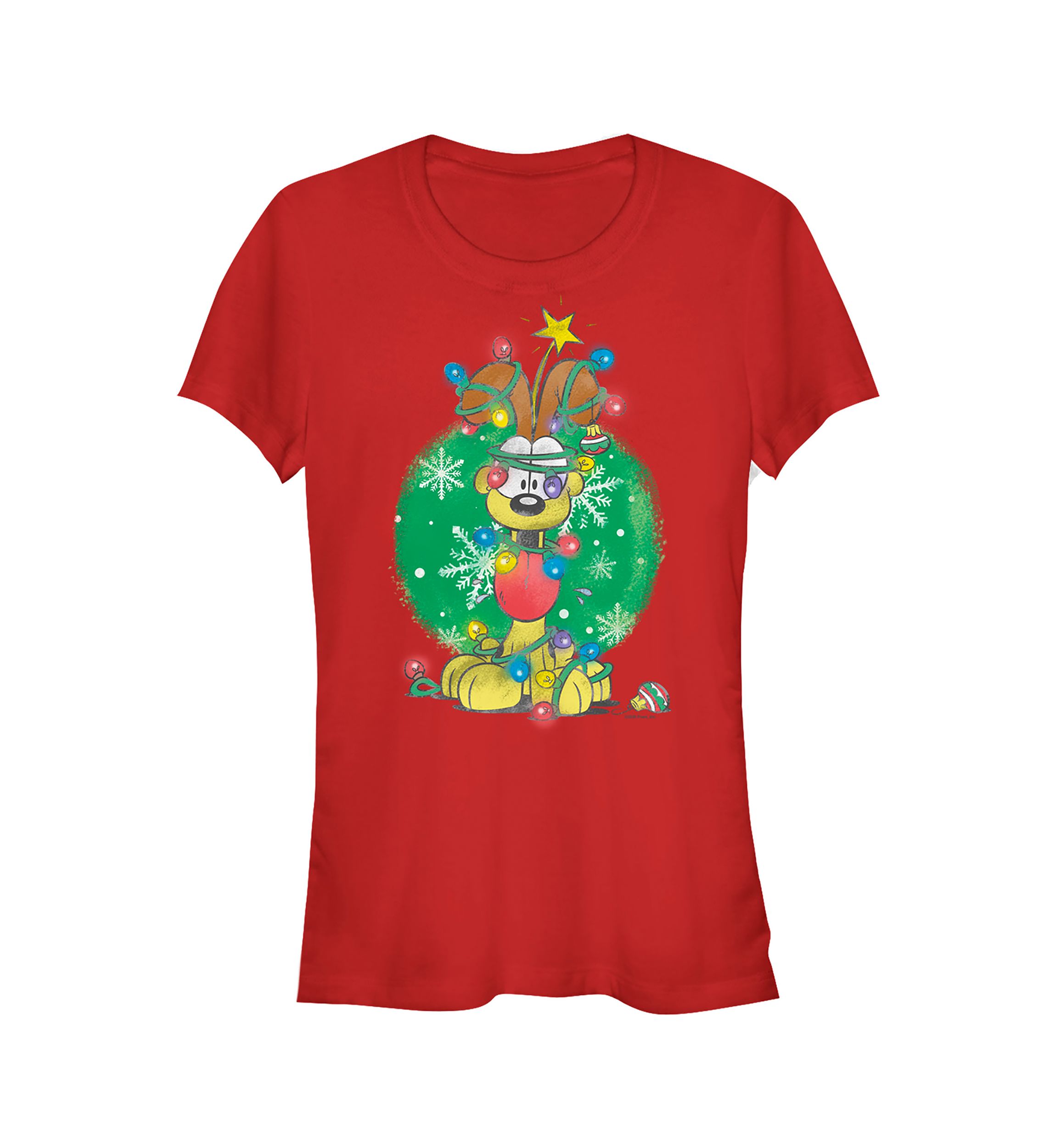 Juniors Odie Lights T-Shirt