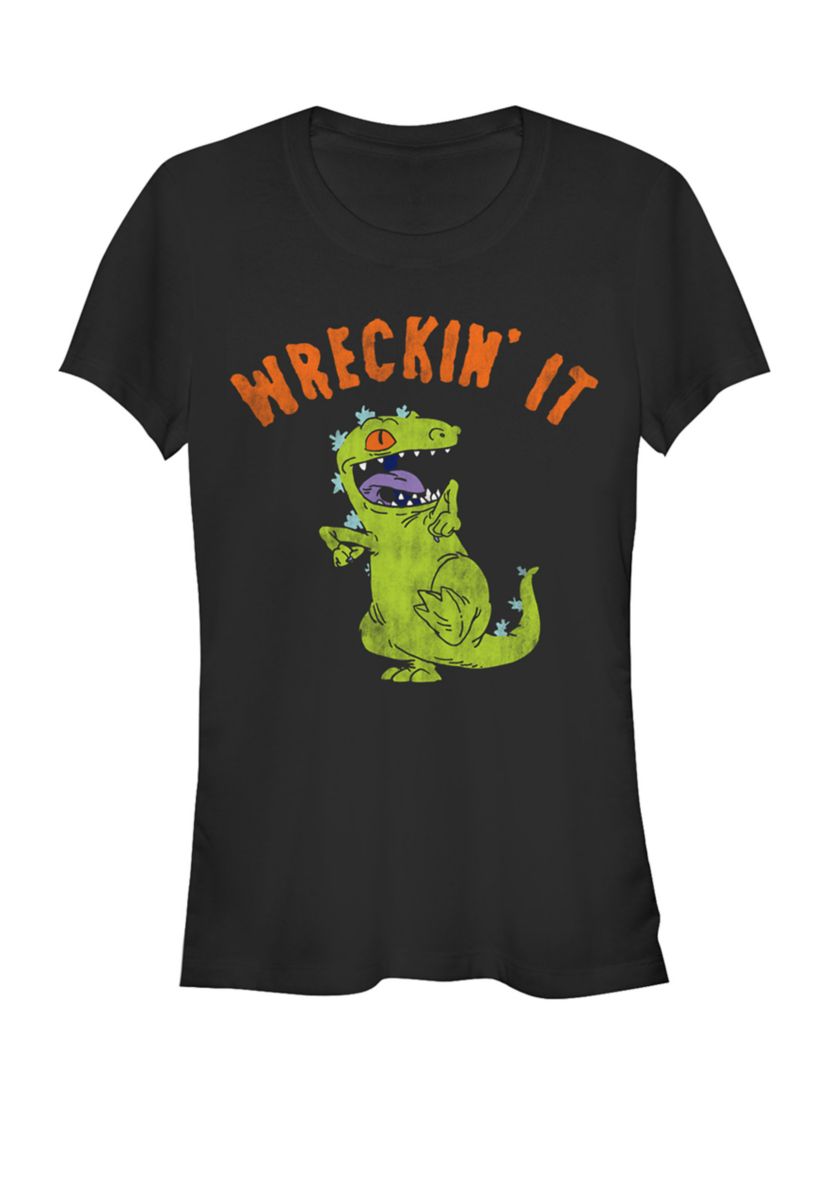 Rugrats Reptar Wreckin It Stance Short Sleeve Graphic T-Shirt
