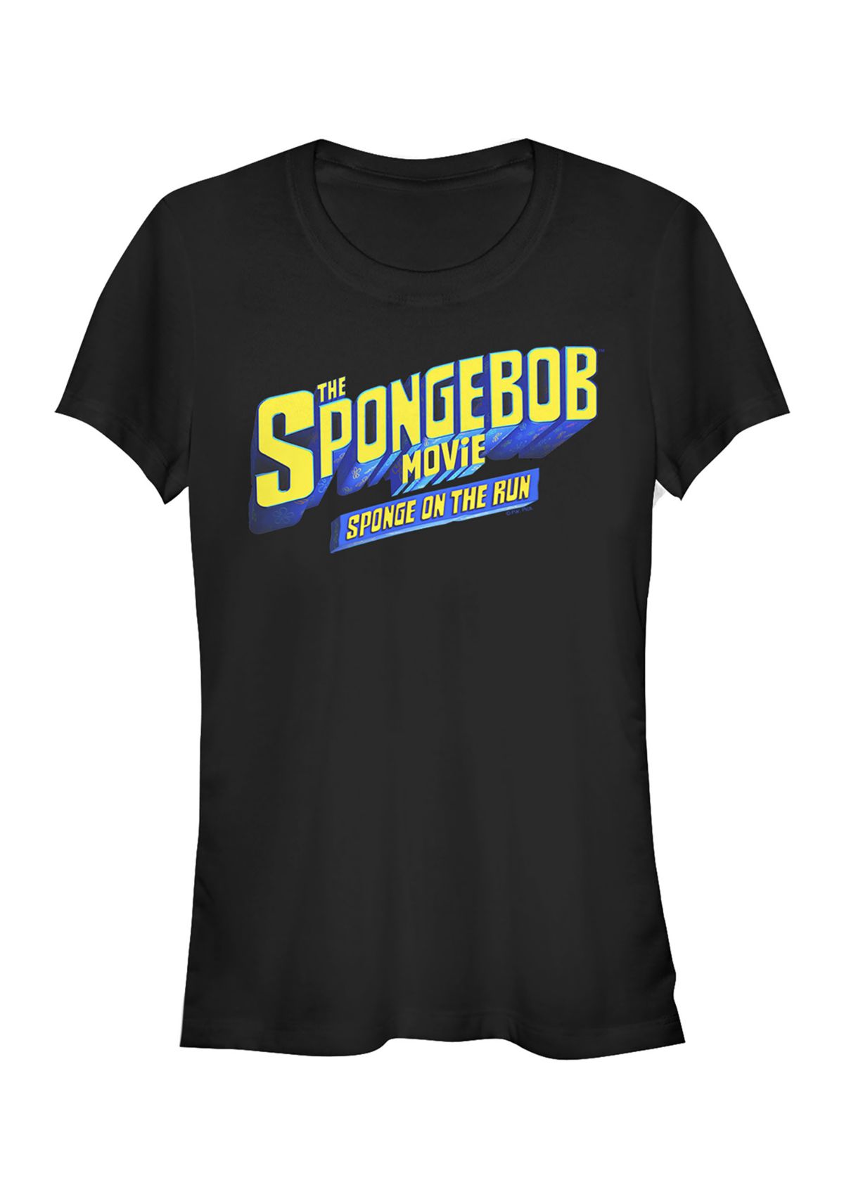 Spongebob Movie Sponge on the Run Movie Logo Graphic Top