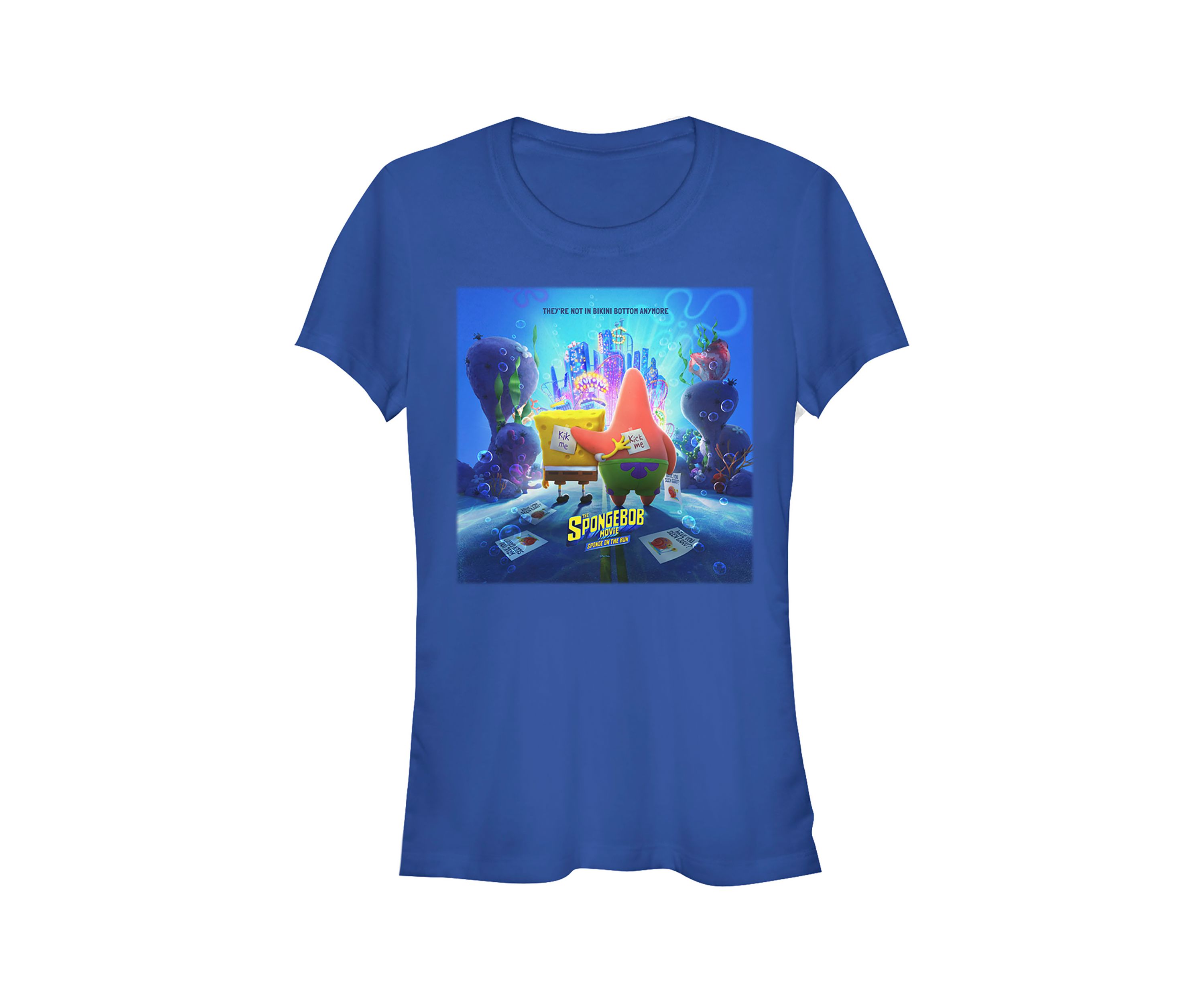 Spongebob Movie Spongebob Movie Poster Graphic Top