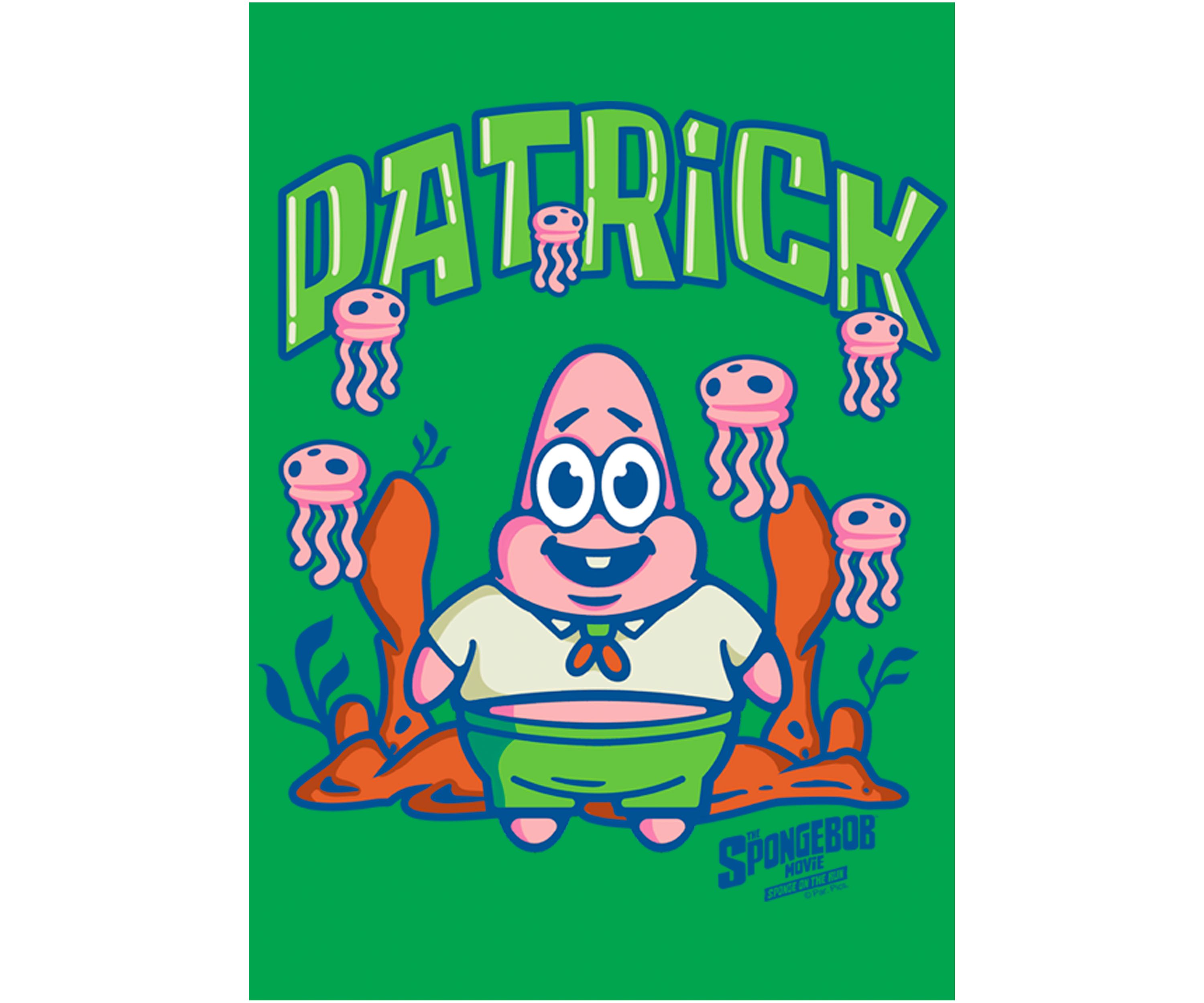 Spongebob Movie Kid Patrick Graphic Top