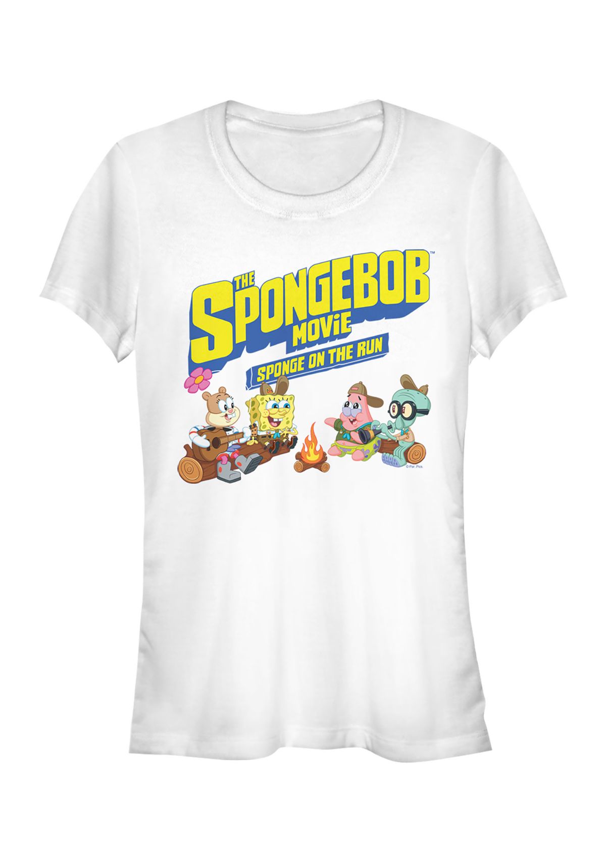 Spongebob Movie Spongebob Kids Movie Logo Graphic Top