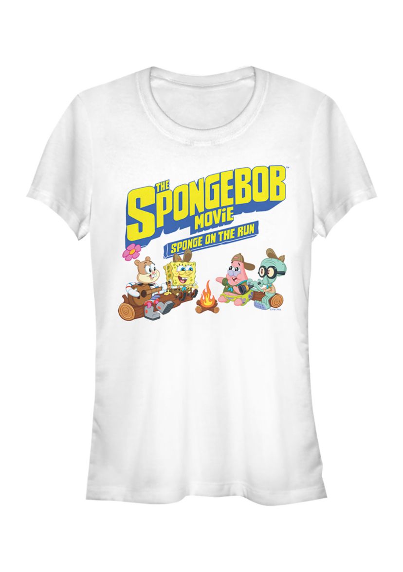 Spongebob Movie Spongebob Kids Movie Logo Graphic Top