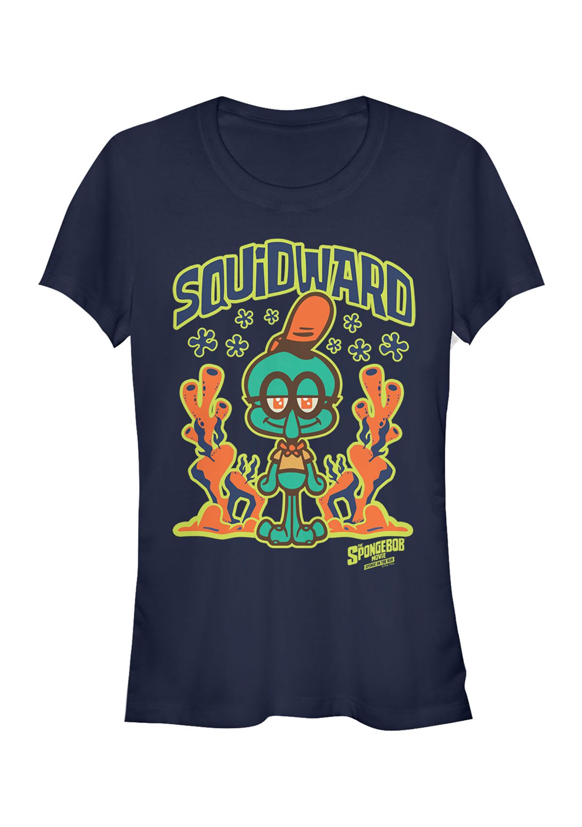 Spongebob Movie Kid Squidward Graphic Top