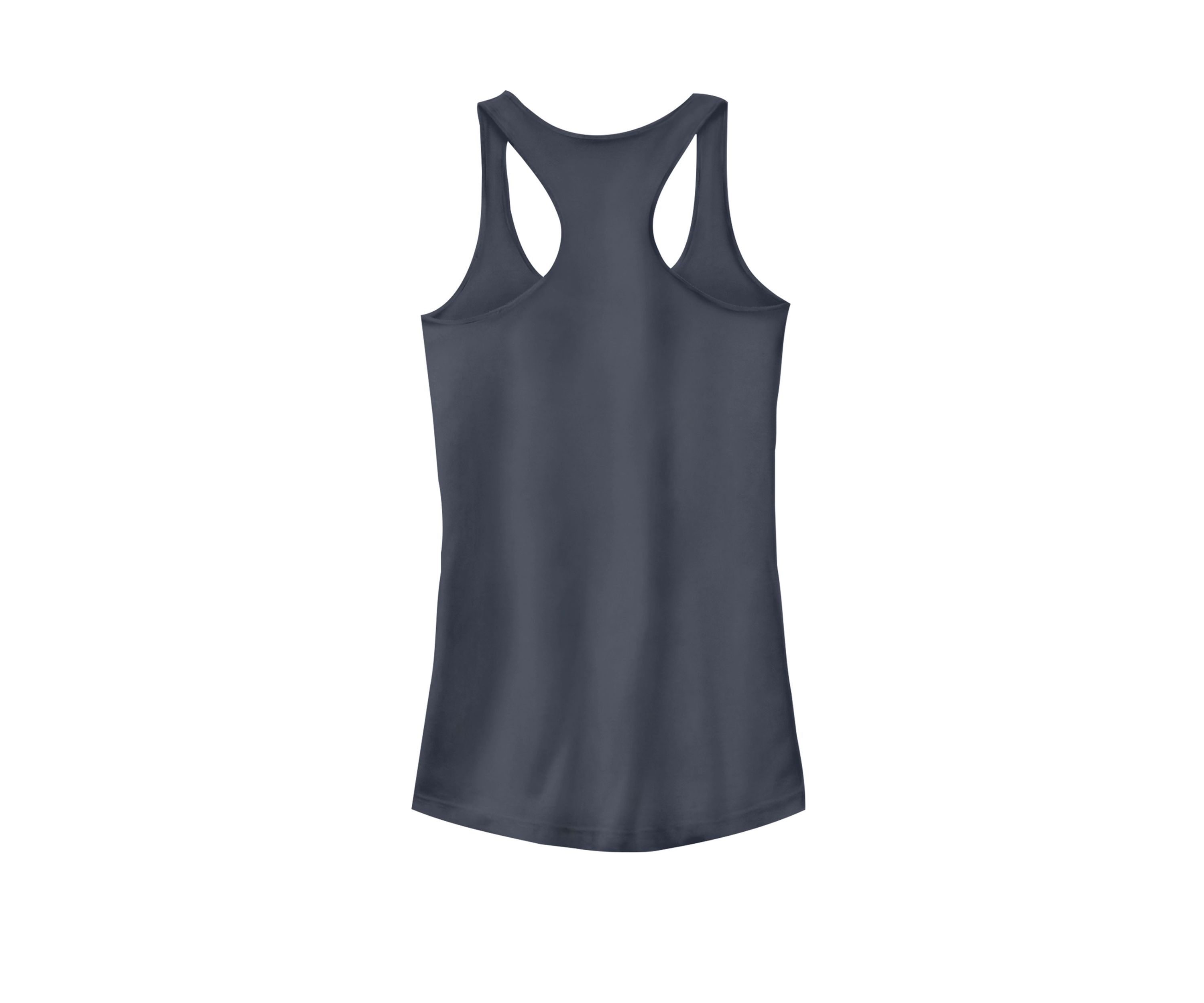 Group Portrait Fancy Script Racerback Graphic Tank
