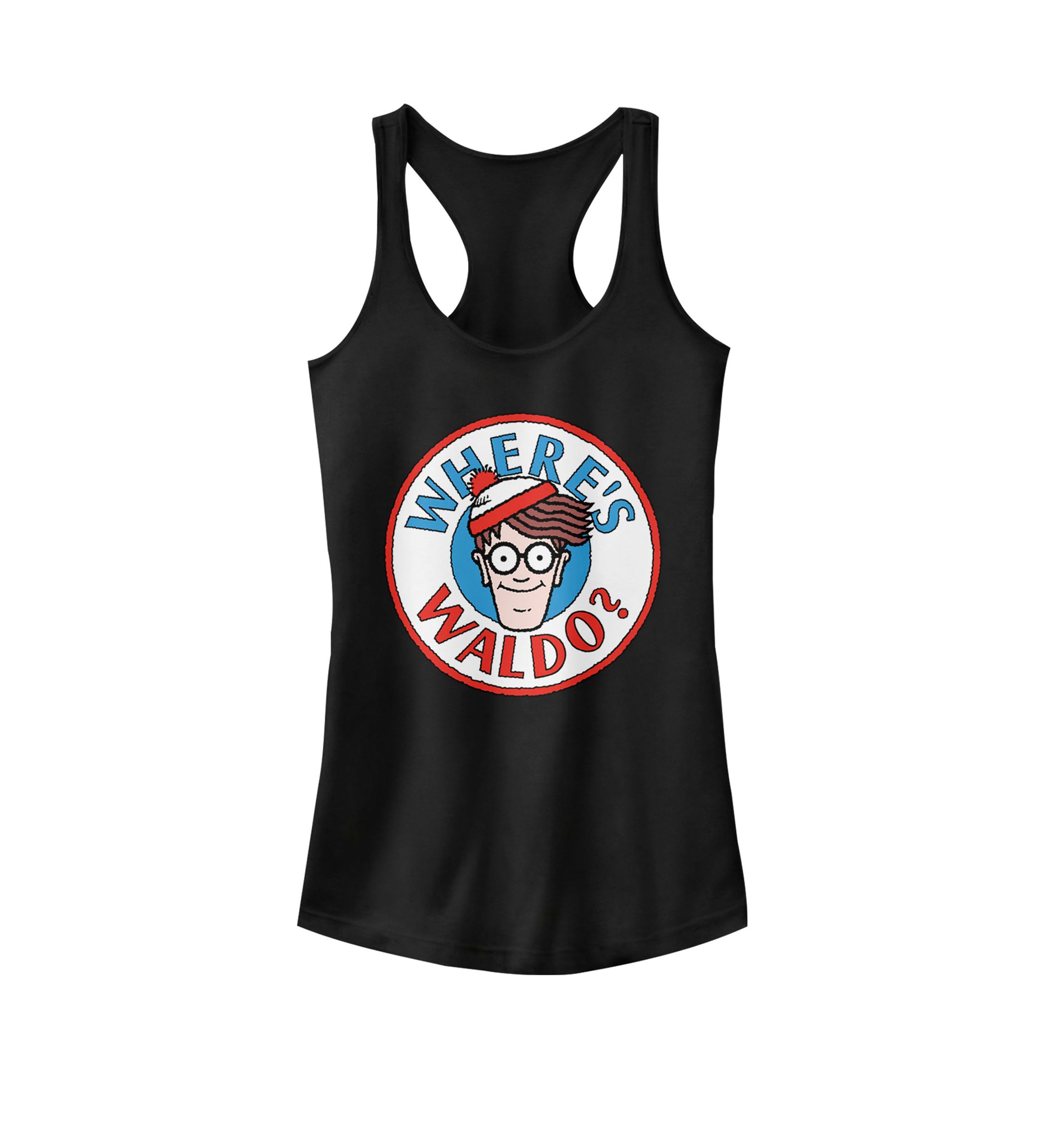 Circle Classic Face Racerback Graphic Tank