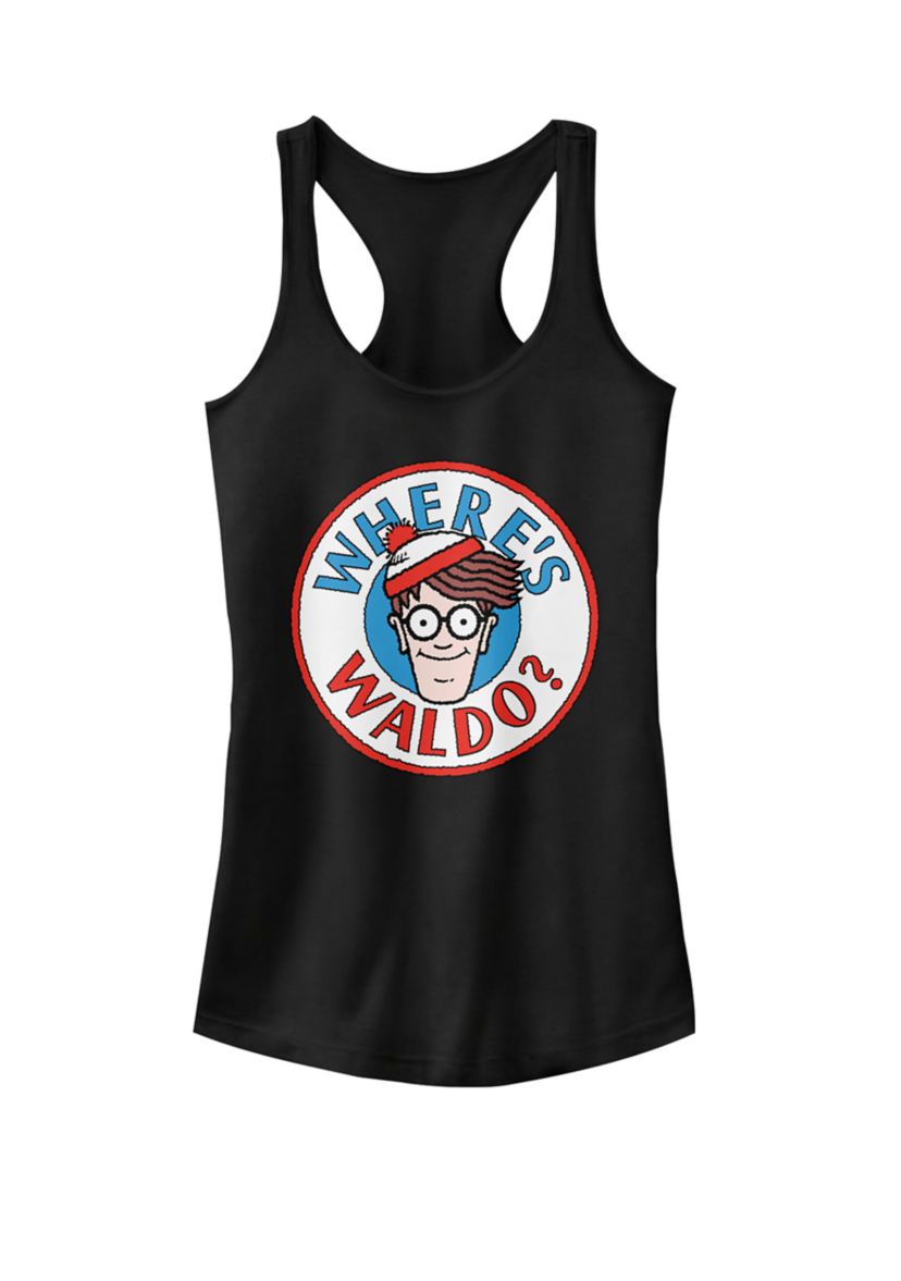 Circle Classic Face Racerback Graphic Tank