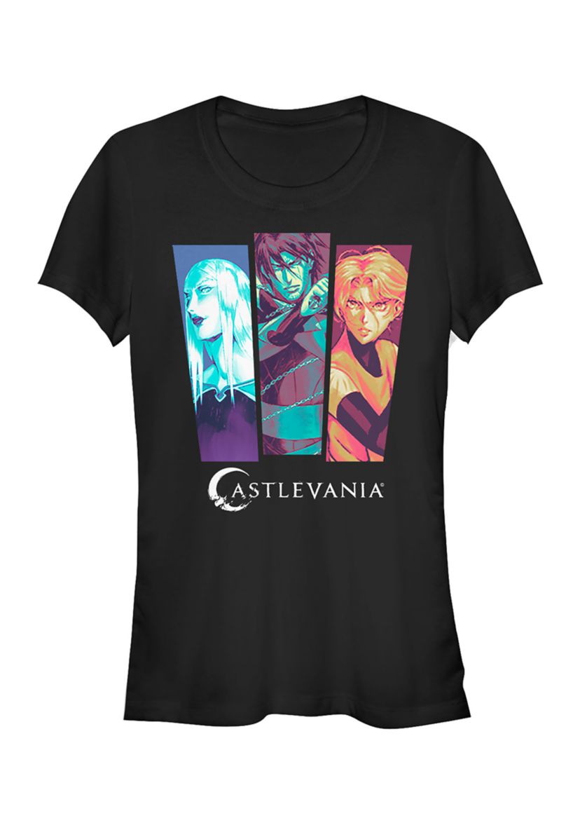 Juniors Panel Pop Graphic T-Shirt