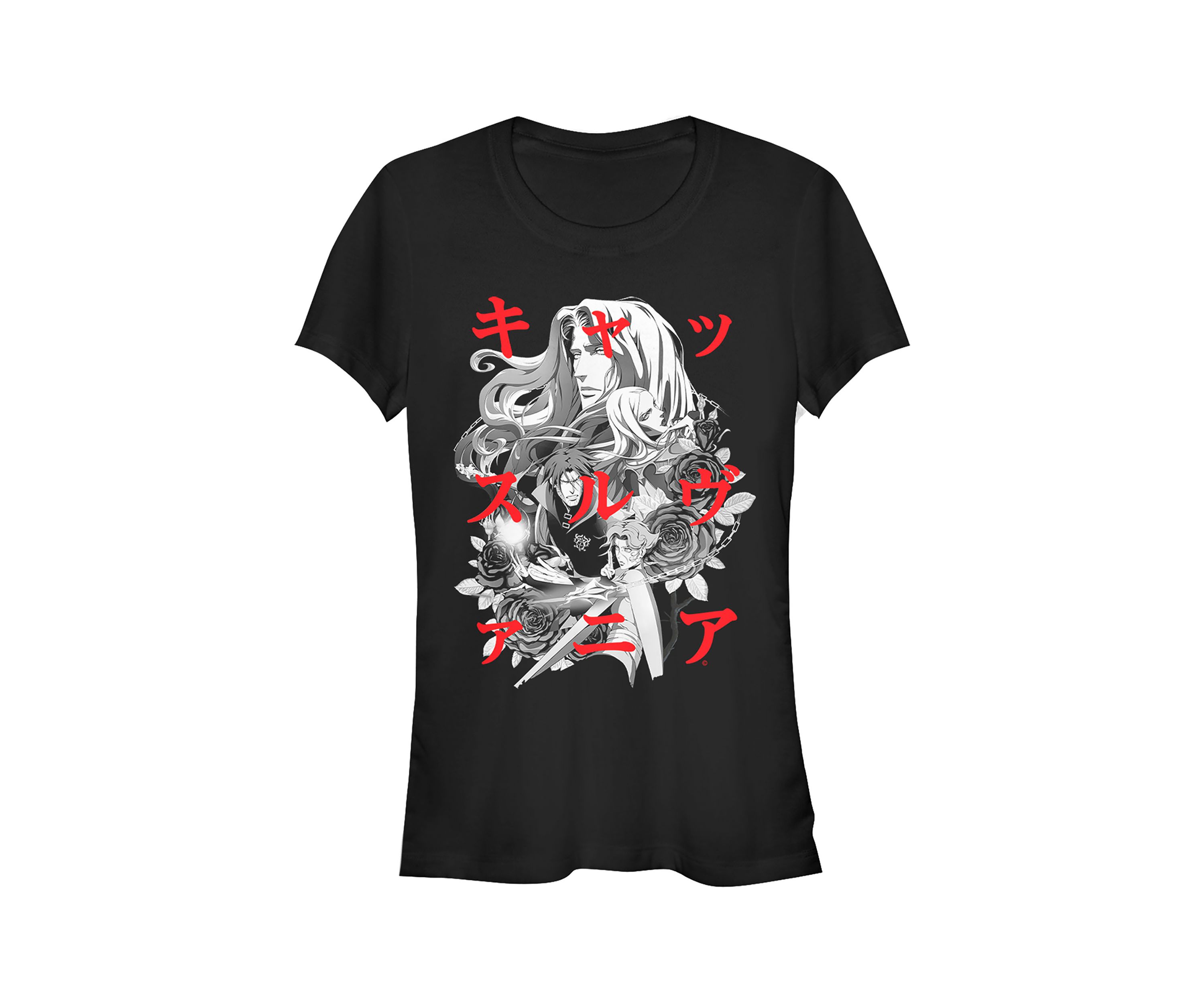 Juniors  Kanji Group Graphic T-Shirt