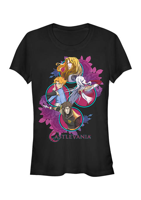 Castlevania Juniors Four Circles Graphic T-Shirt