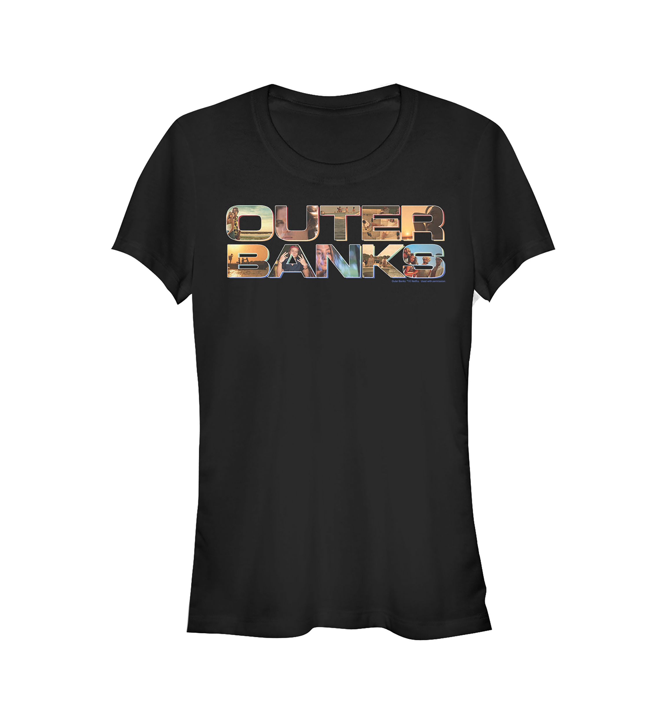 Outer Banks OBX Photo Logo Graphic Top