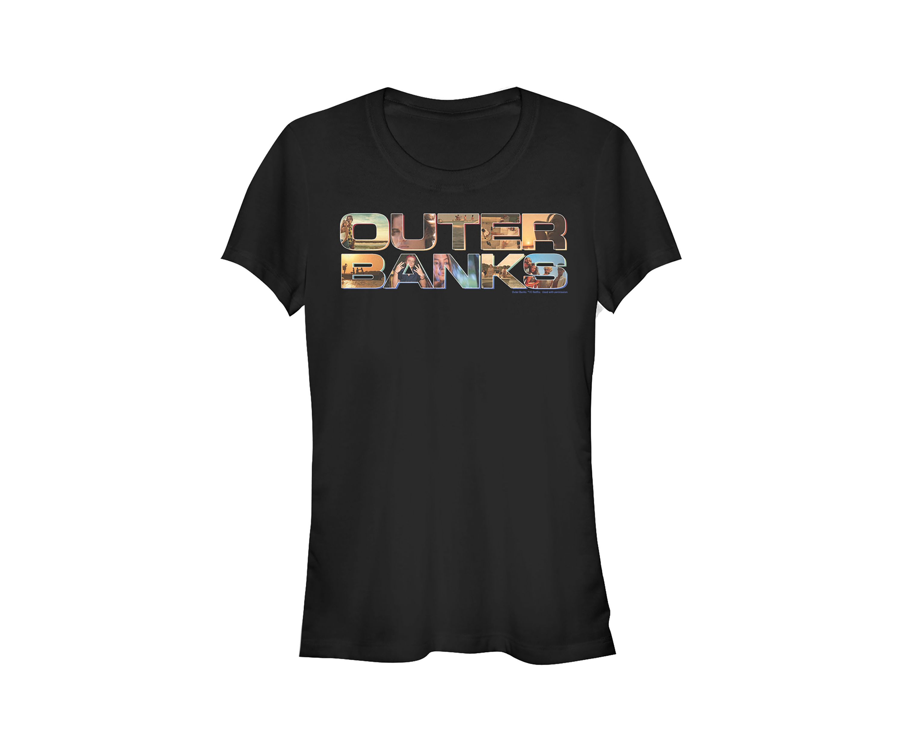 Outer Banks OBX Photo Logo Graphic Top