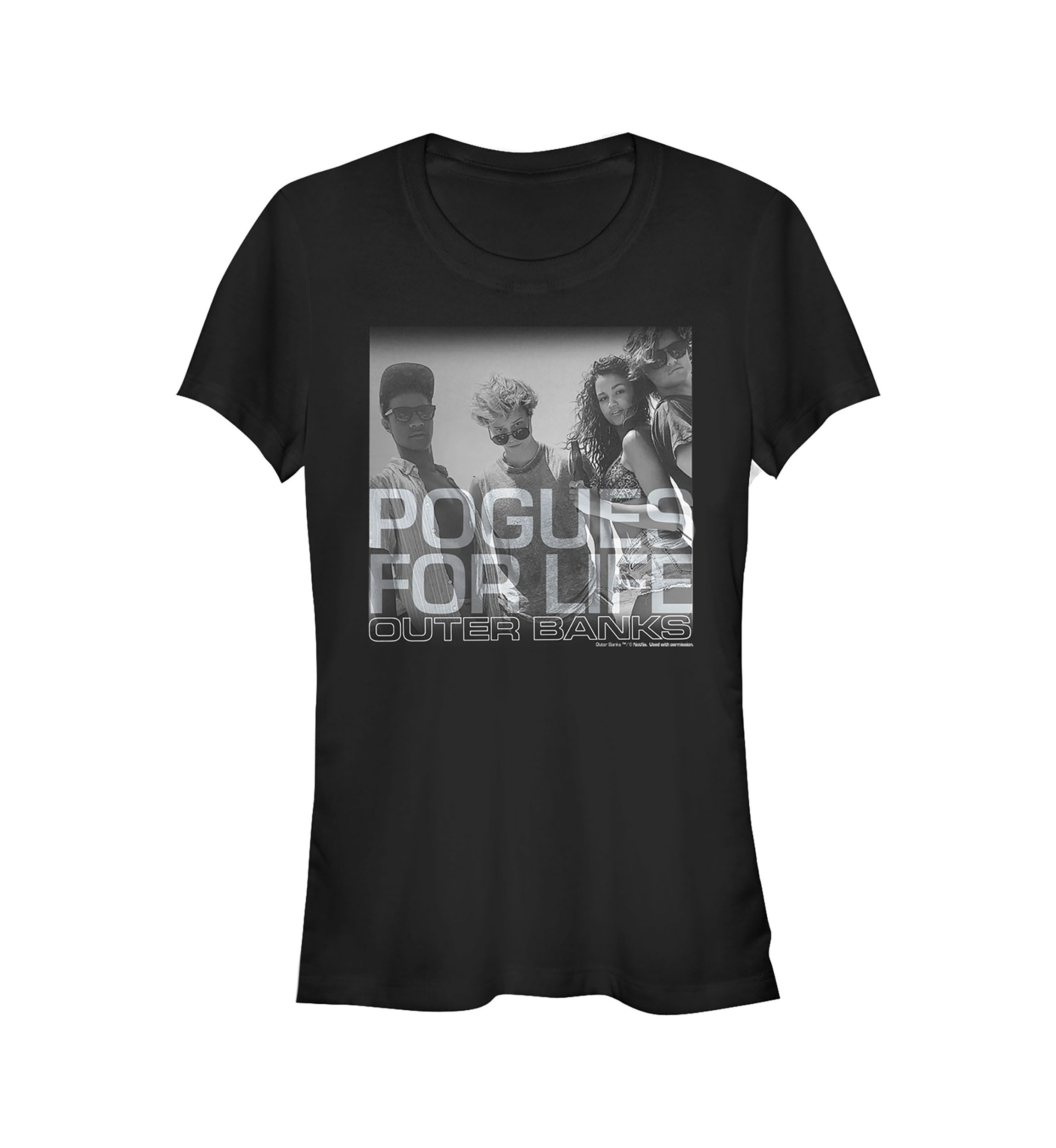 Outer Banks Pogues For Life Graphic Top