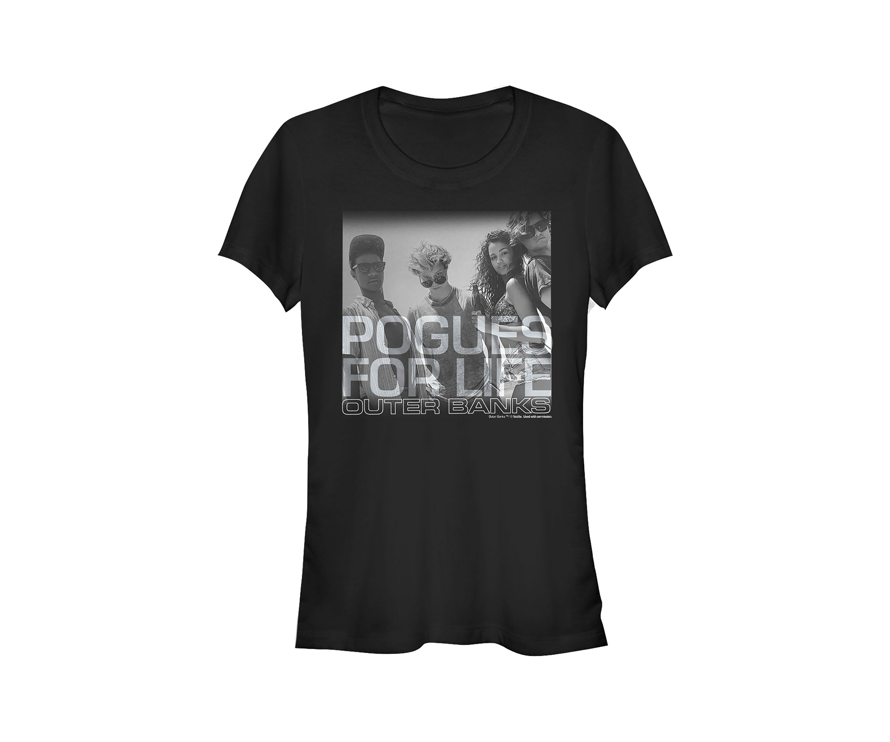 Outer Banks Pogues For Life Graphic Top