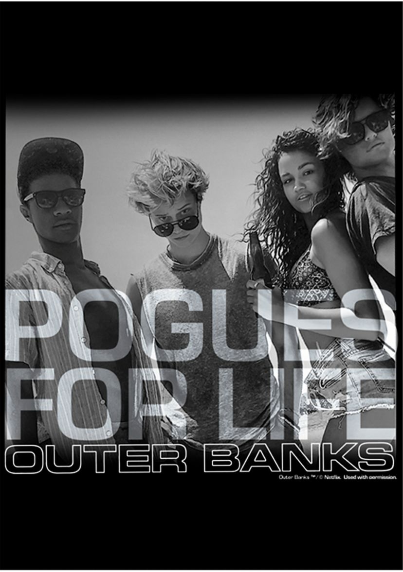 Outer Banks Pogues For Life Graphic Top
