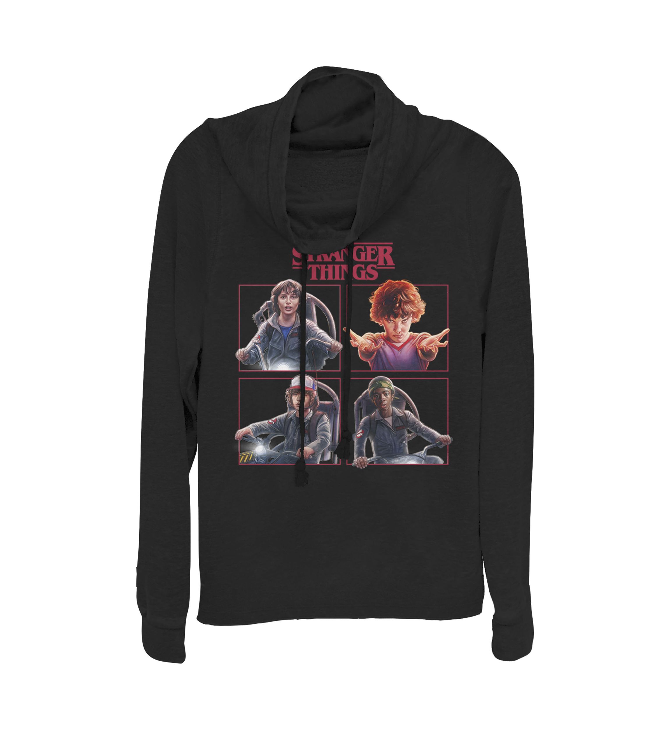 Juniors  Cast Box Up Graphic Pullover Top