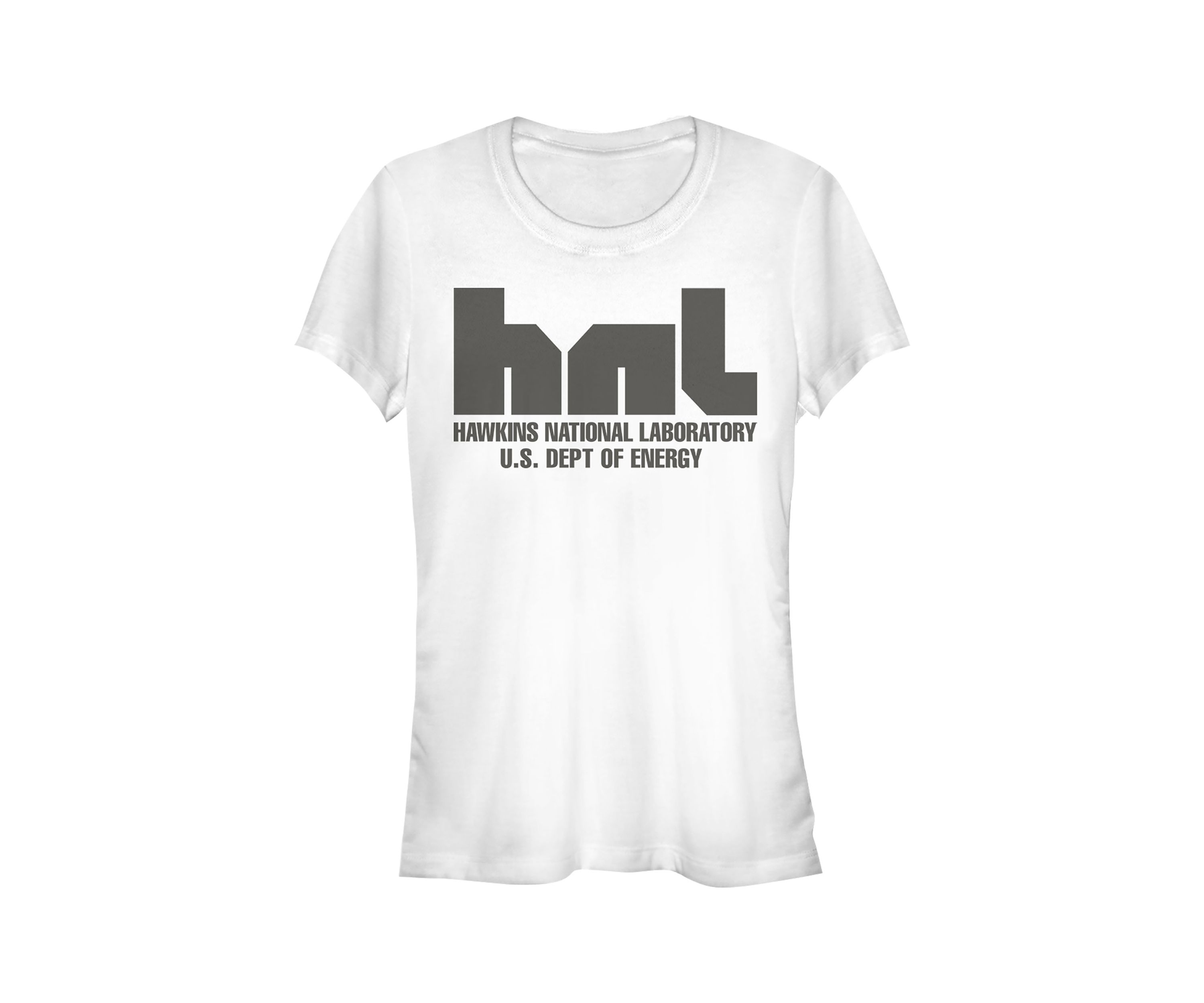 Juniors Hawkins National Laboratory Graphic T-Shirt