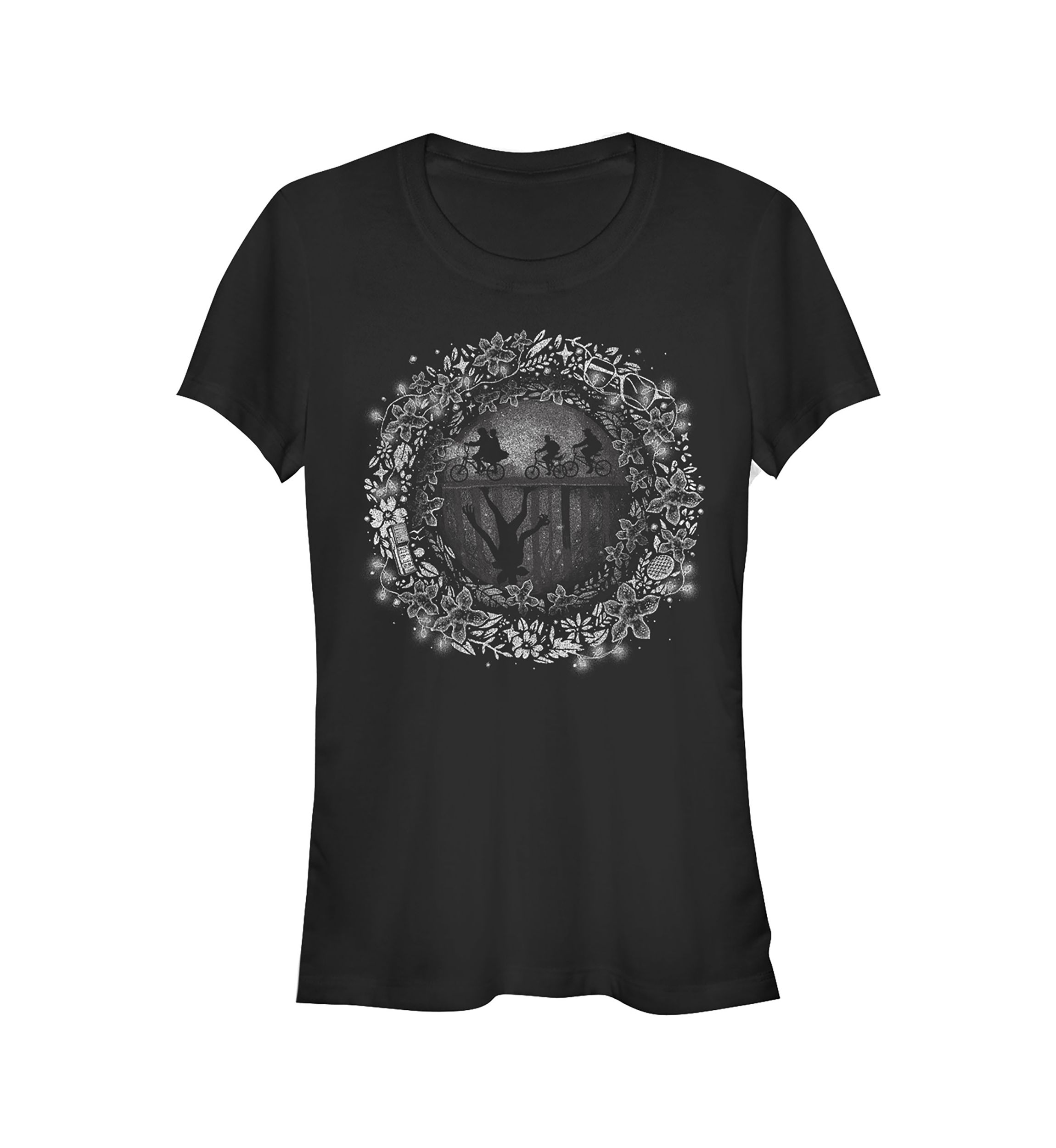 Juniors  Into the Upside Down Graphic T-Shirt