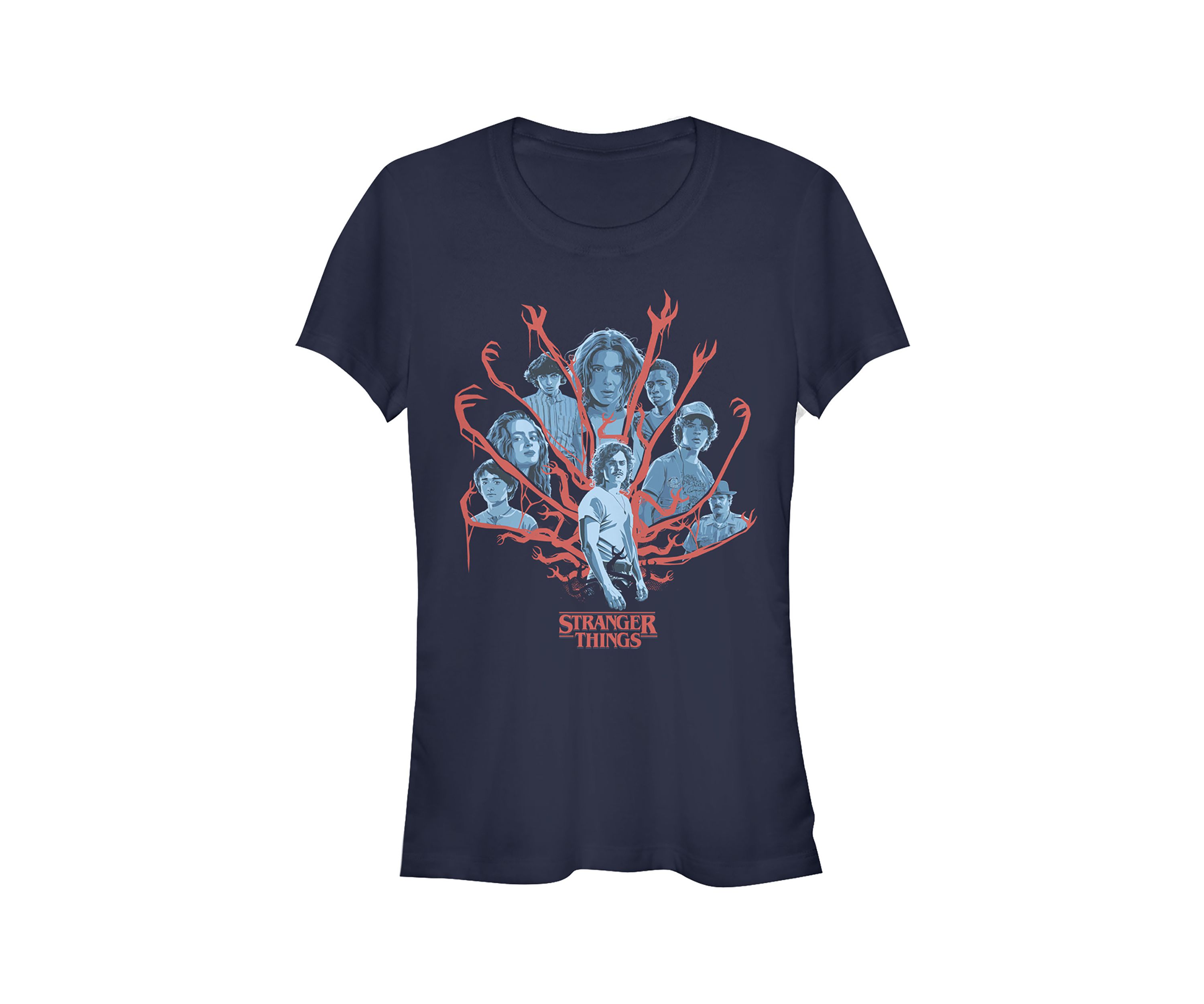 Juniors  Tonal Gorgon Group Shot Graphic T-Shirt