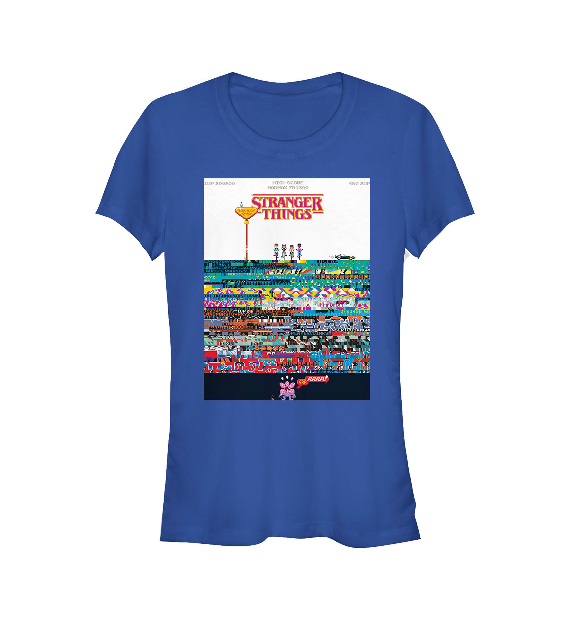 Juniors  Pixel Things Graphic T-Shirt