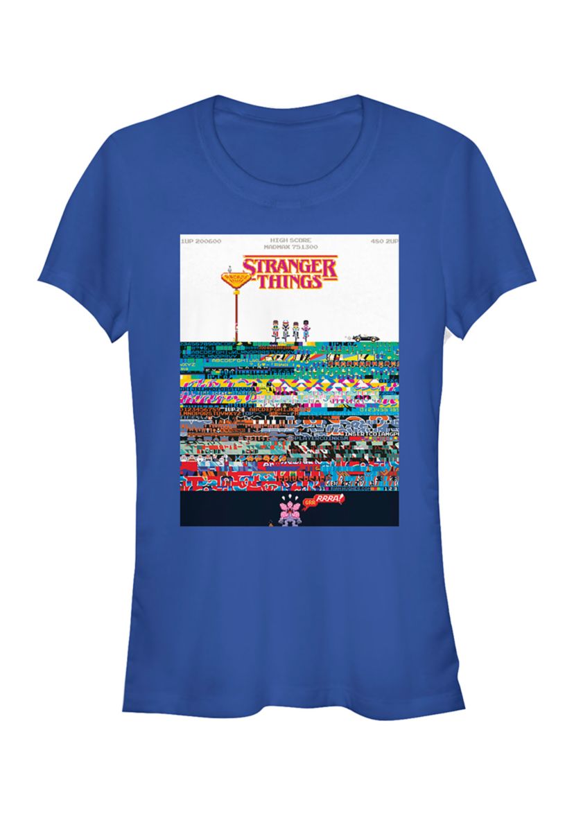 Juniors  Pixel Things Graphic T-Shirt