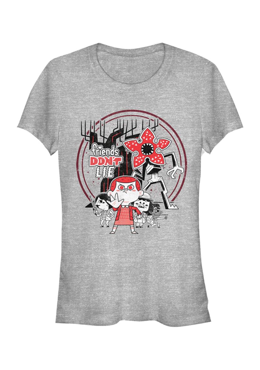 Juniors Chibi Things Graphic T-Shirt