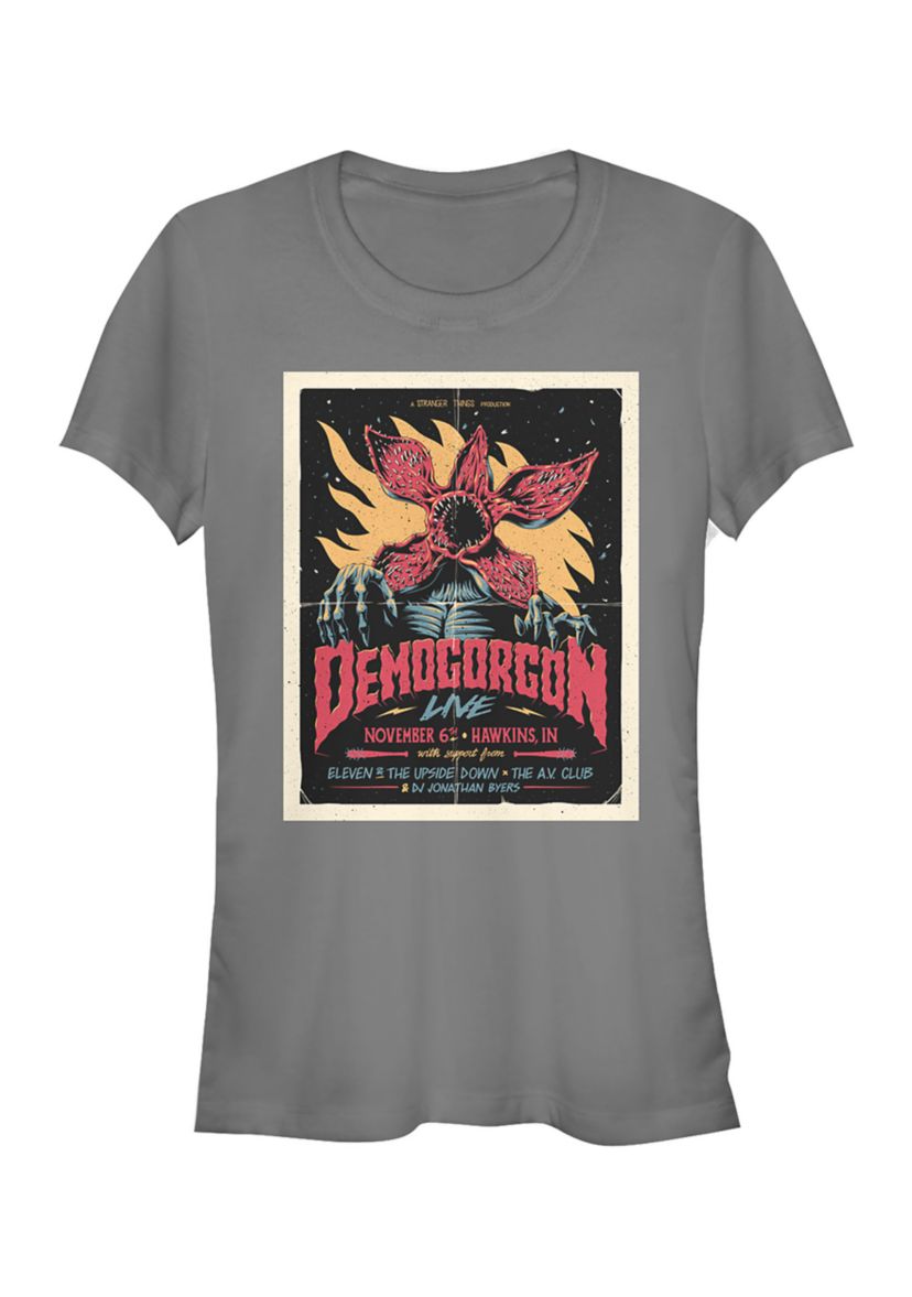 Juniors  Gig Poster Graphic T-Shirt