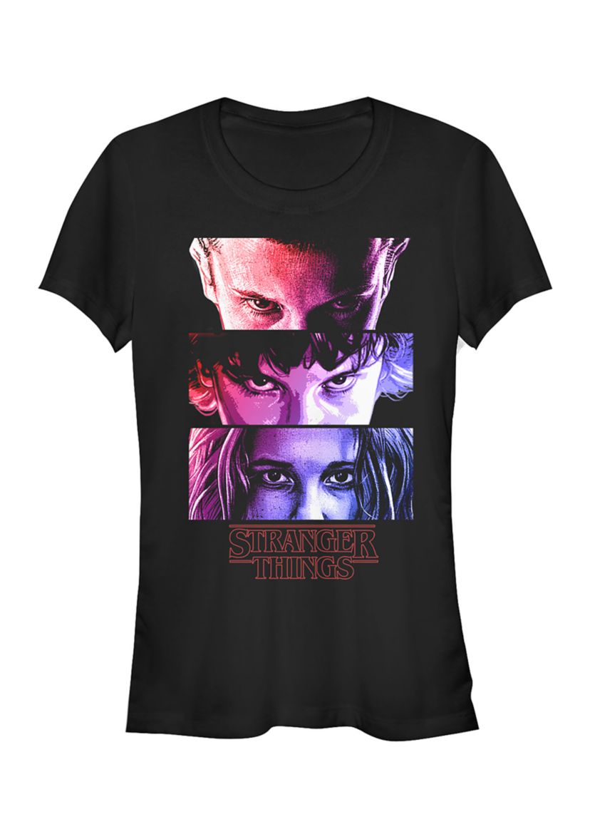 Juniors  Eleven Eyes Graphic T-Shirt