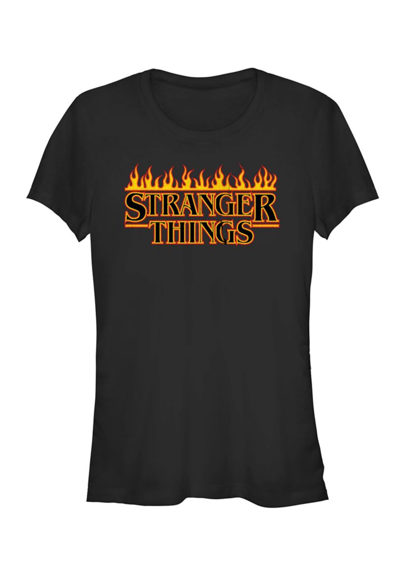 Flaming Logo Graphic T-Shirt
