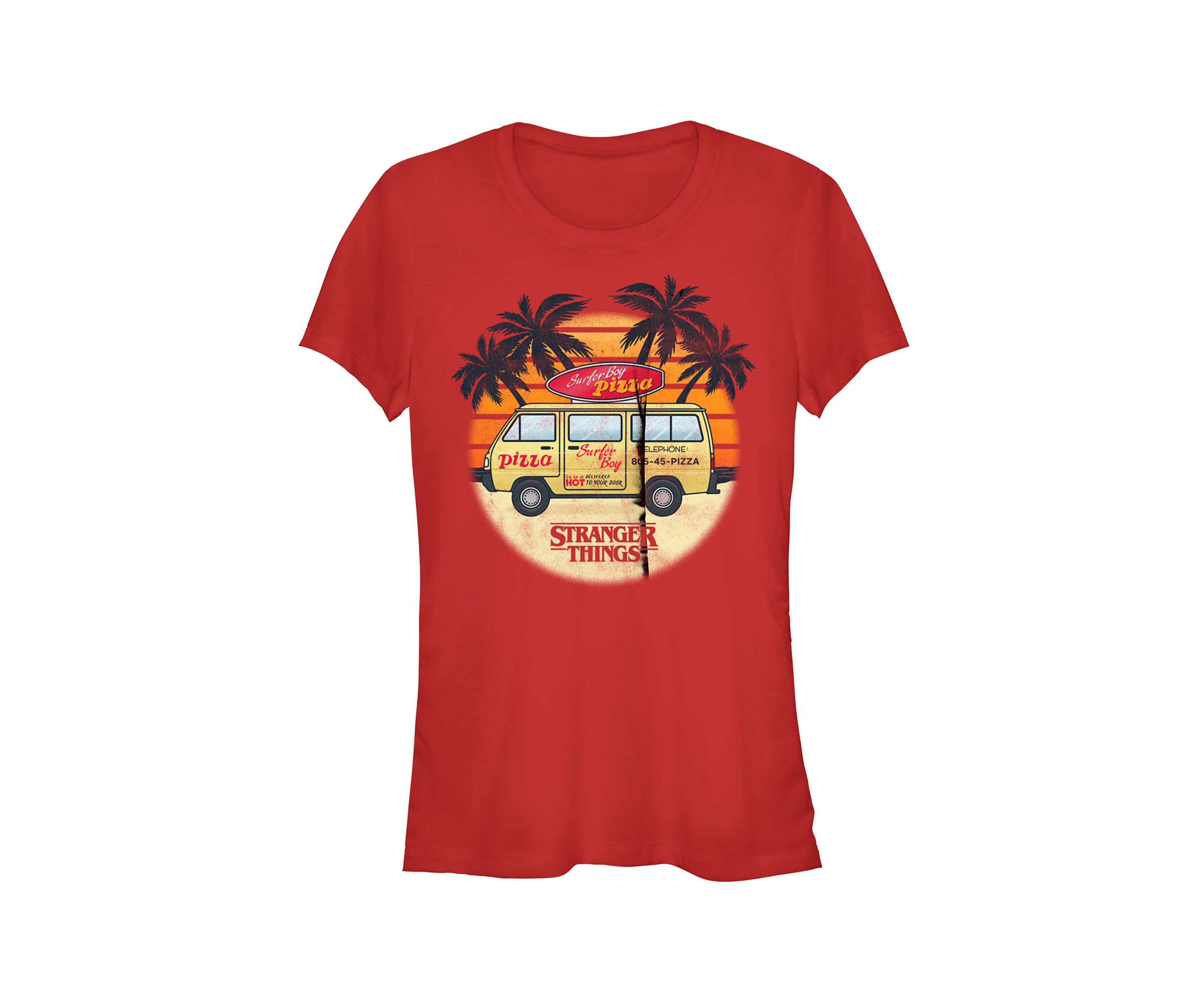 Surfer Boy Sunset Graphic T-Shirt
