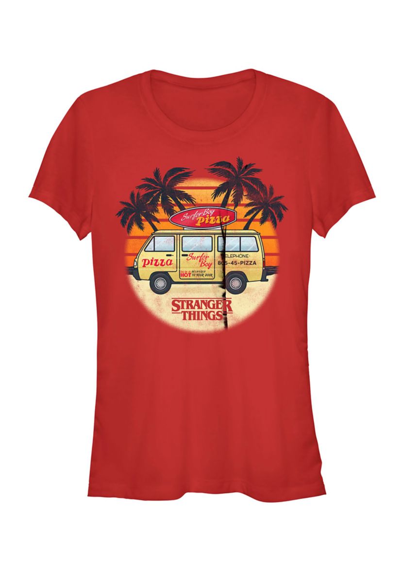 Surfer Boy Sunset Graphic T-Shirt