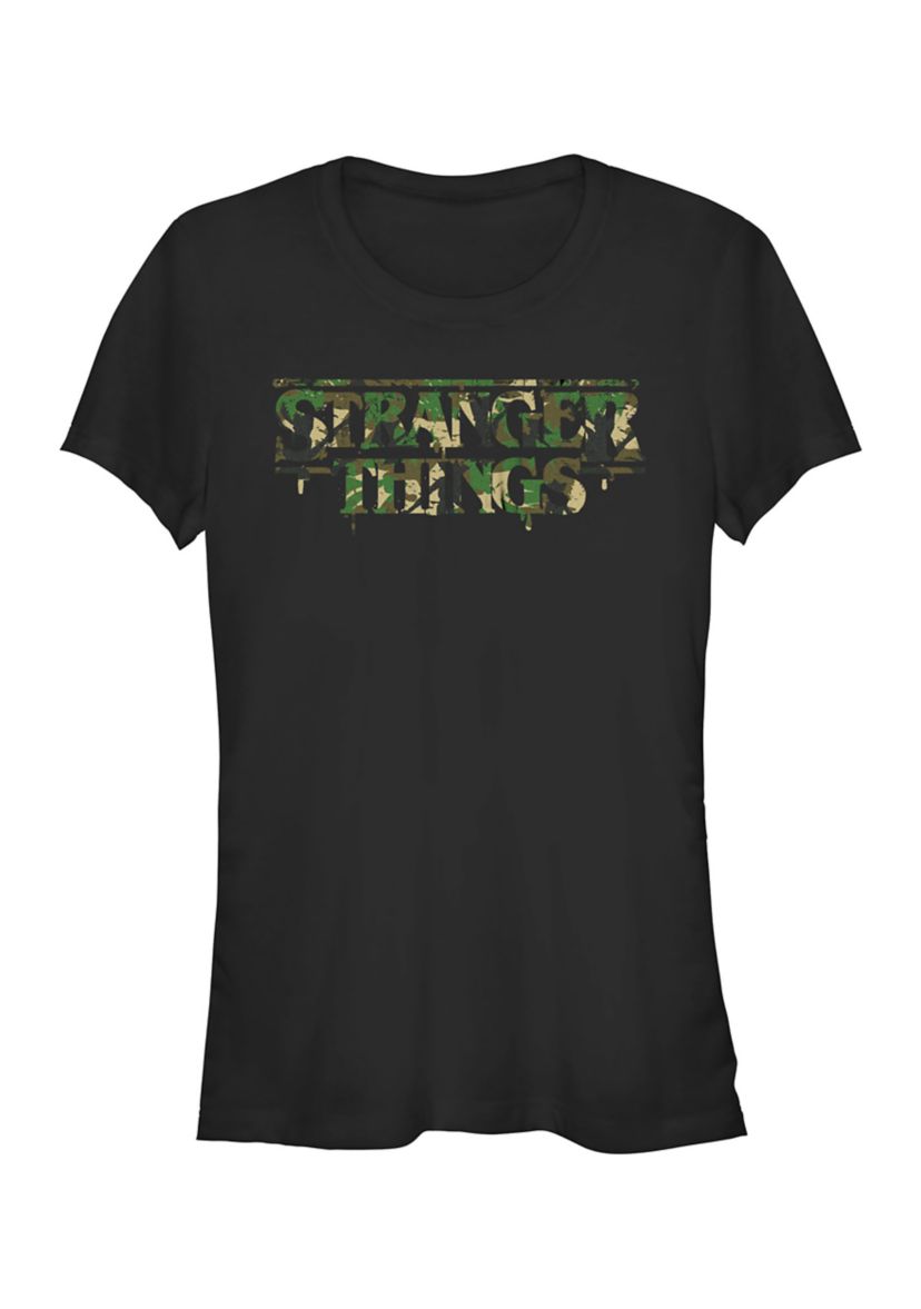 Camo Logo Graphic T-Shirt