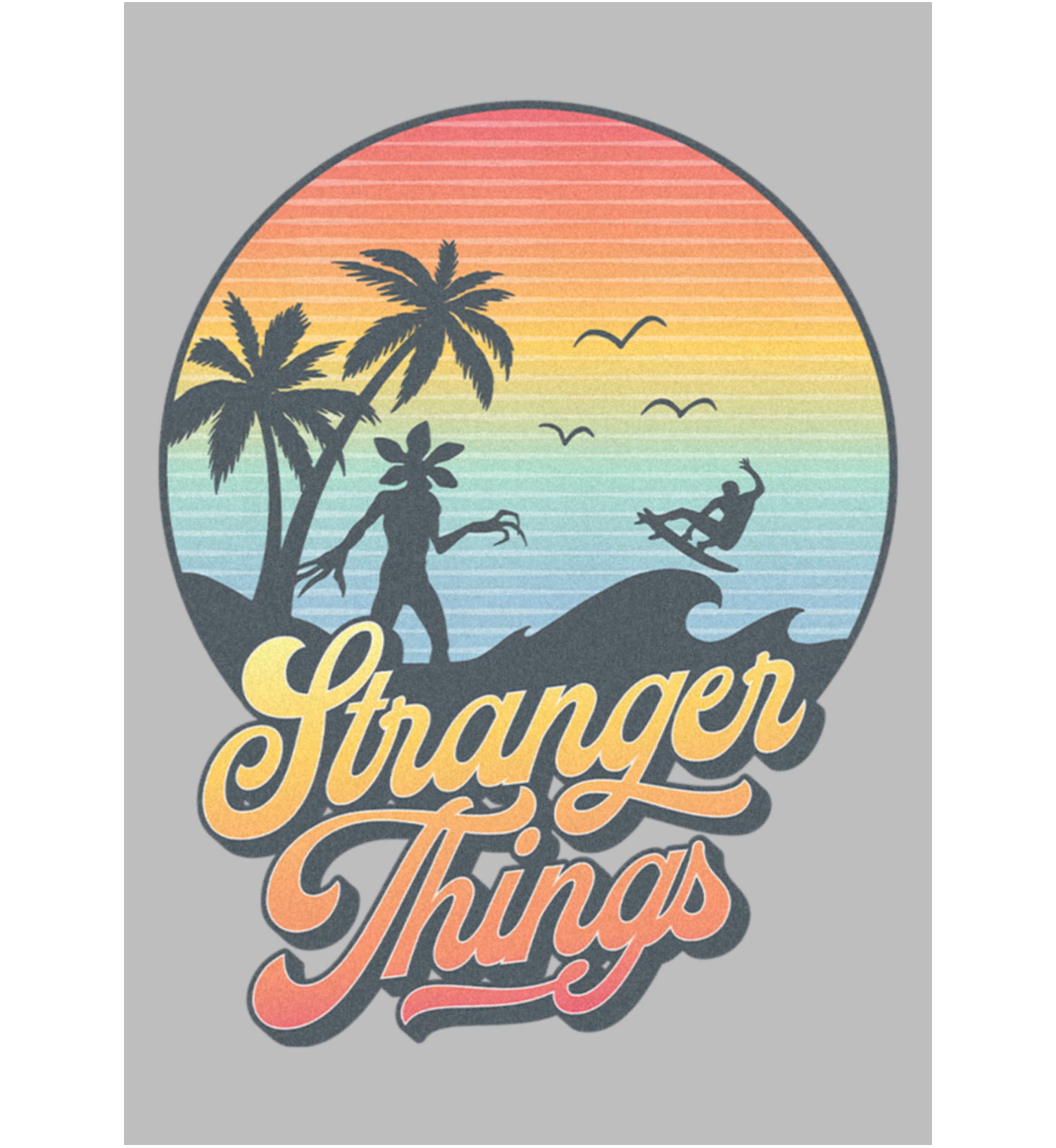 Stranger Retro Sun Graphic T-Shirt