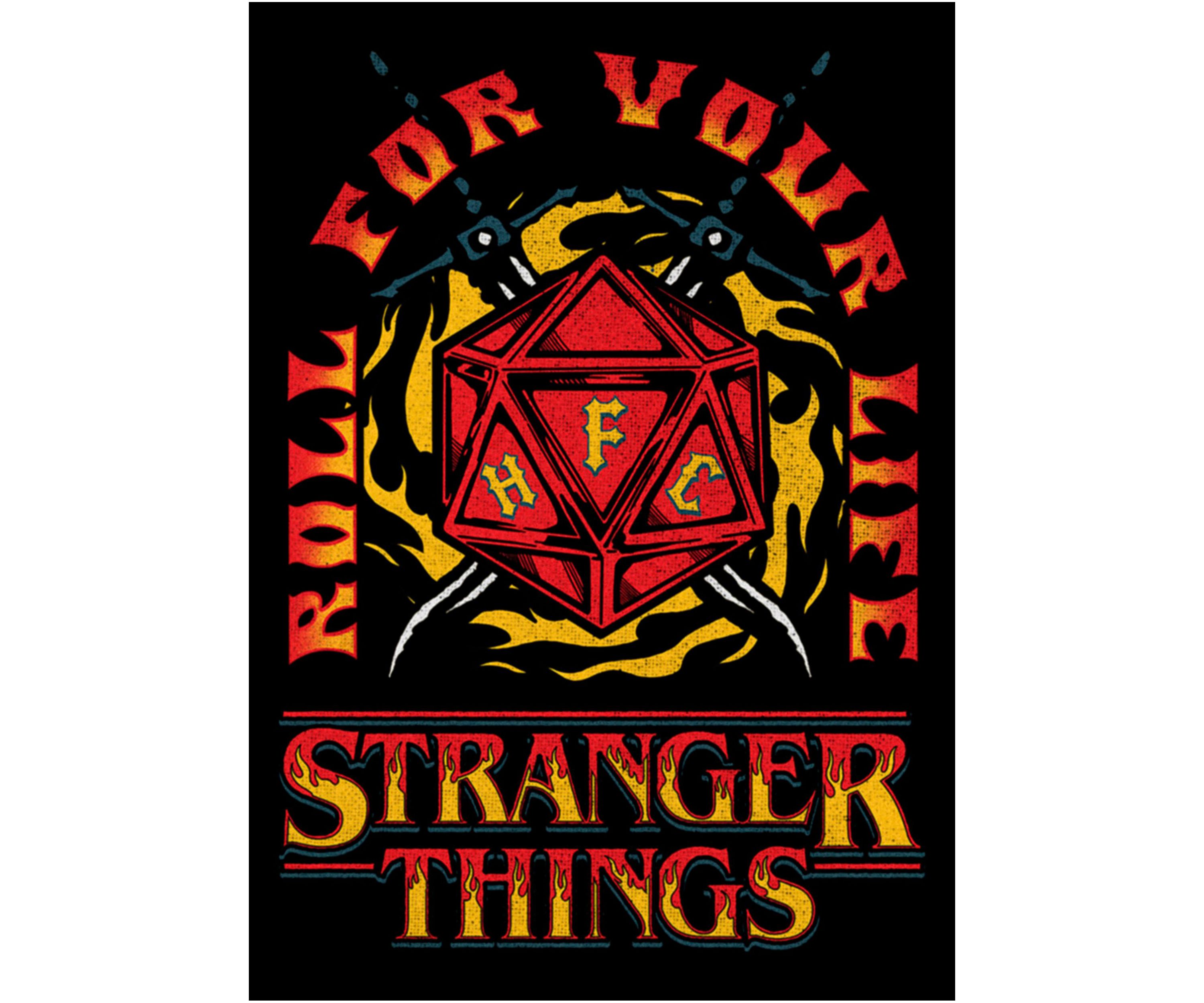 Fire And Dice Graphic T-Shirt