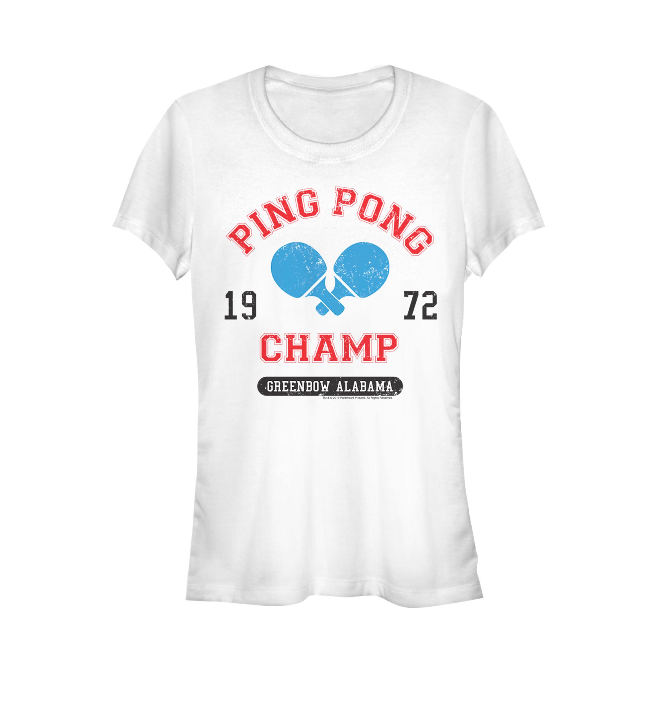 Greenbow Alabama Ping Pong Champ 1972 Short Sleeve Graphic T-Shirt