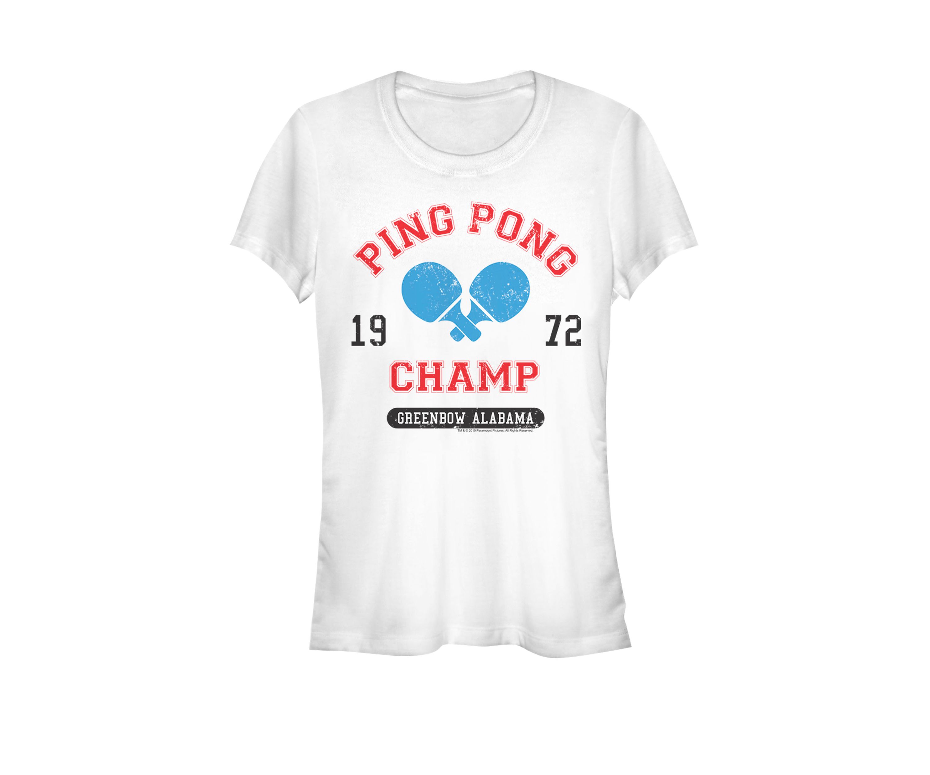 Greenbow Alabama Ping Pong Champ 1972 Short Sleeve Graphic T-Shirt