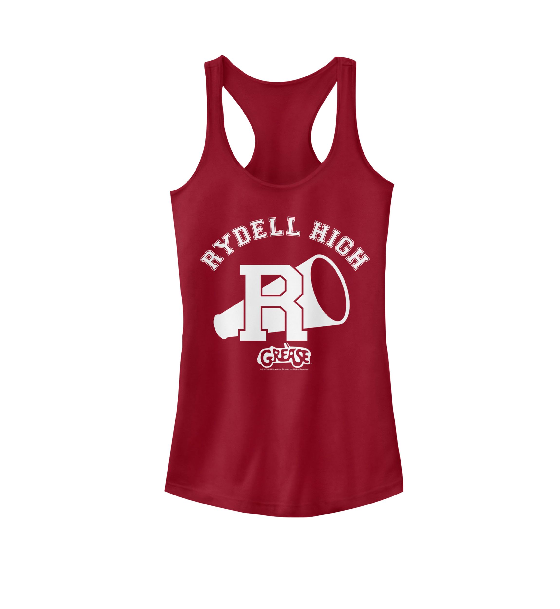 Rydell High School Varsity Logo Racerback Graphic Tank