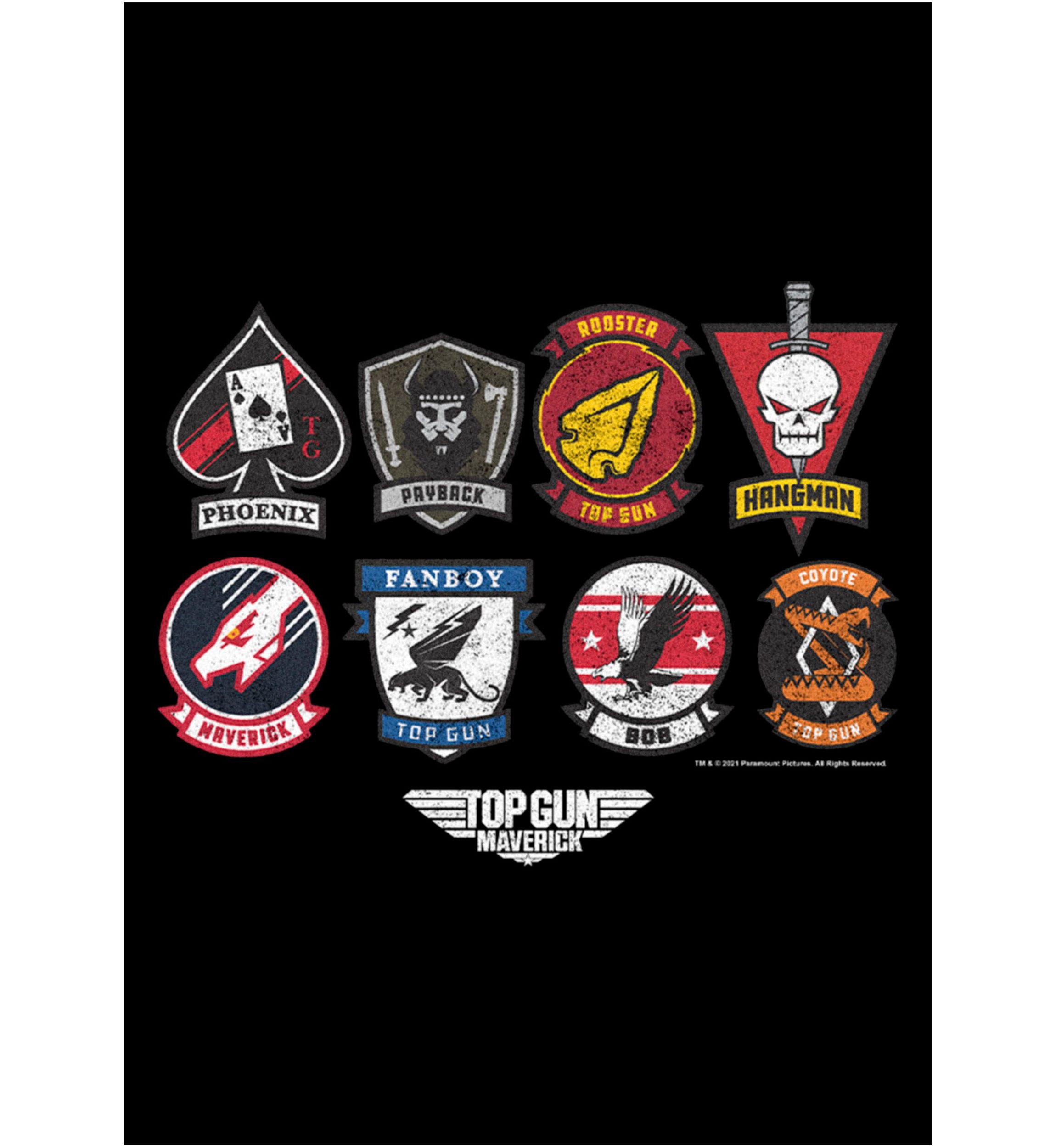 Badge Layout Graphic T-Shirt