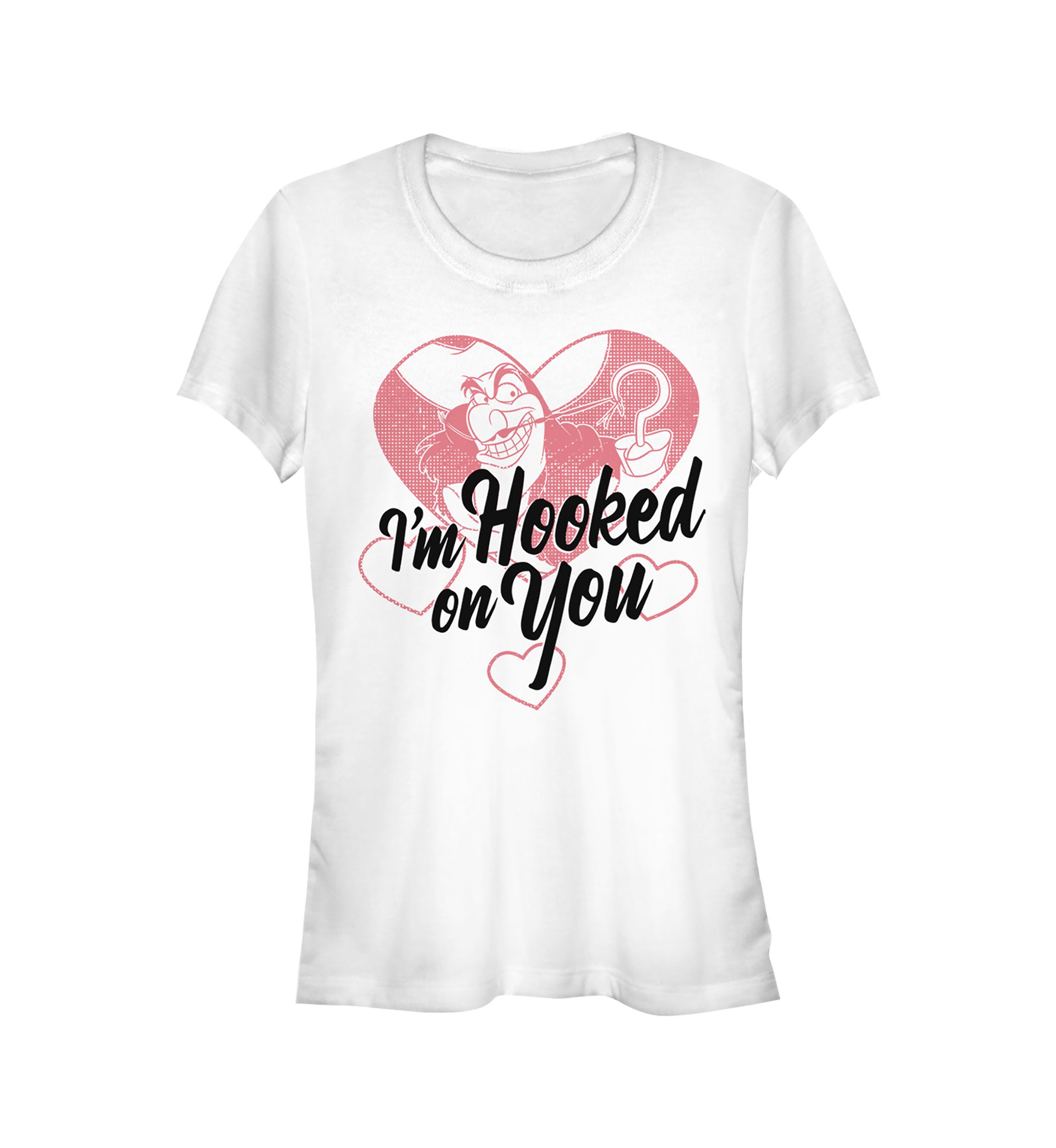 Juniors Hooked on You Graphic T-Shirt