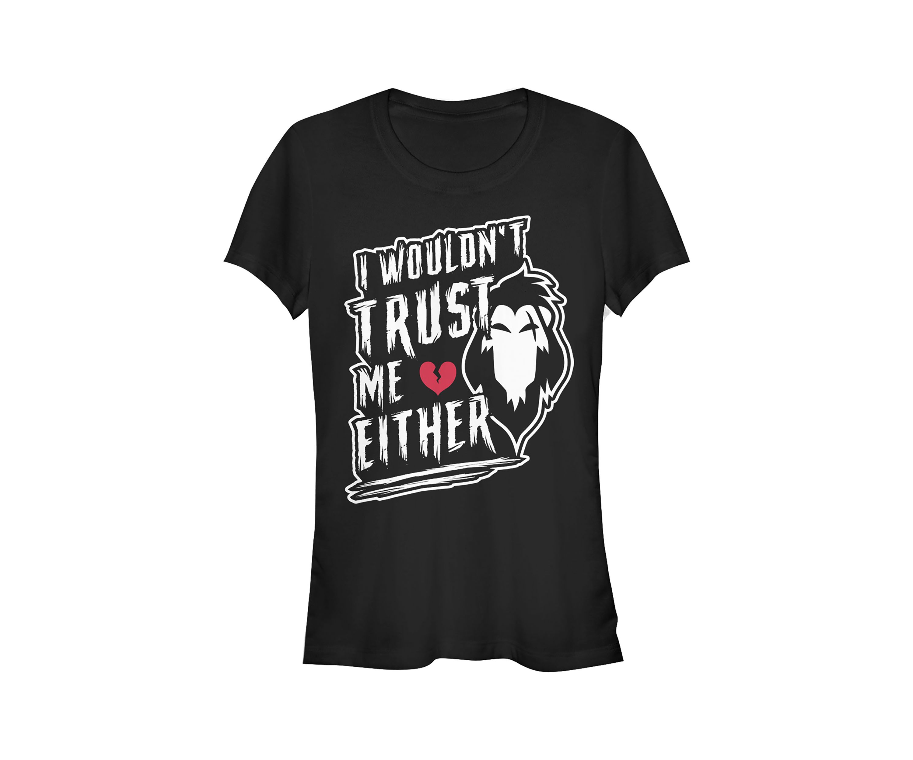 Juniors  Never Trust Scar T-Shirt